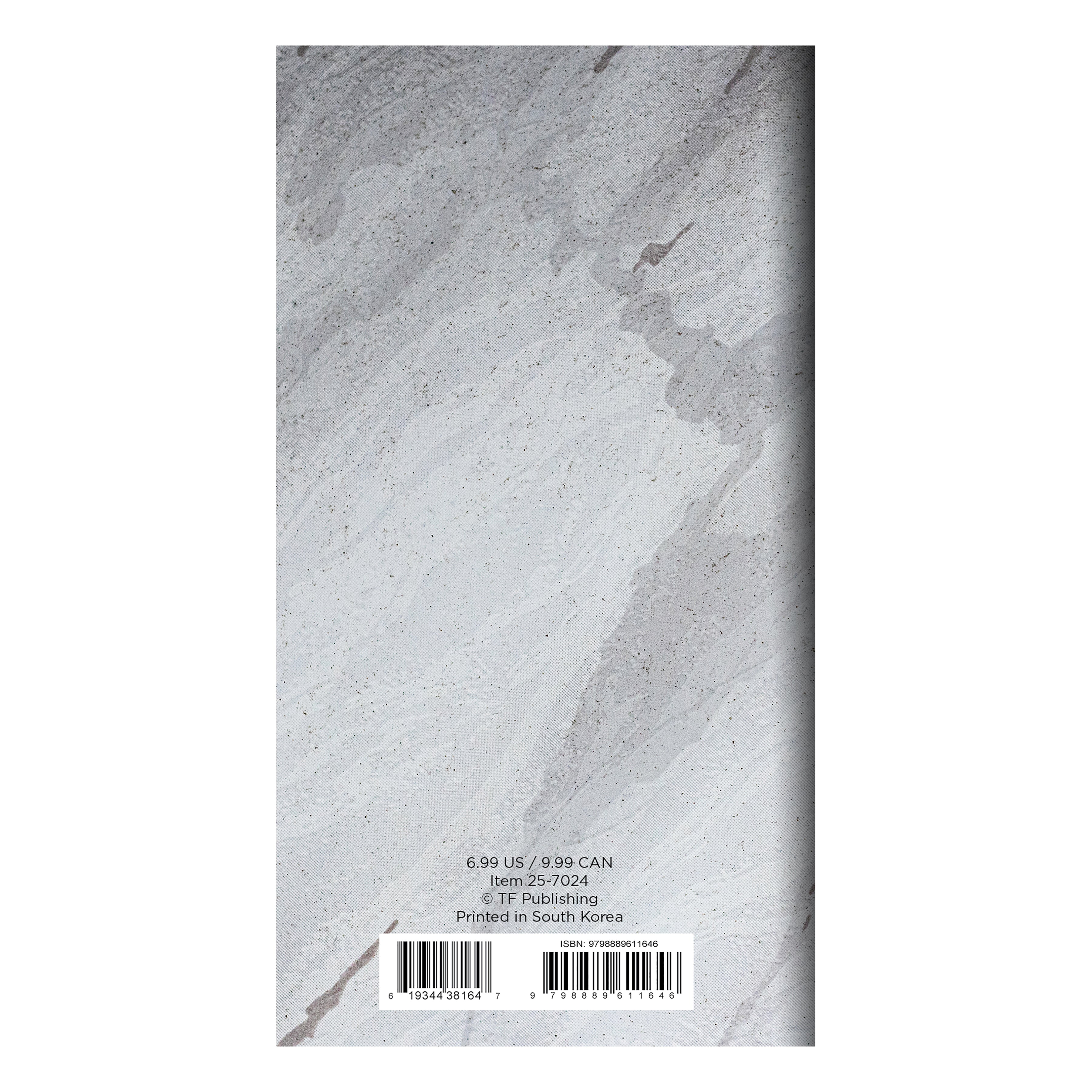 2025-2026 Gray Granite - Small Monthly Pocket Diary/Planner