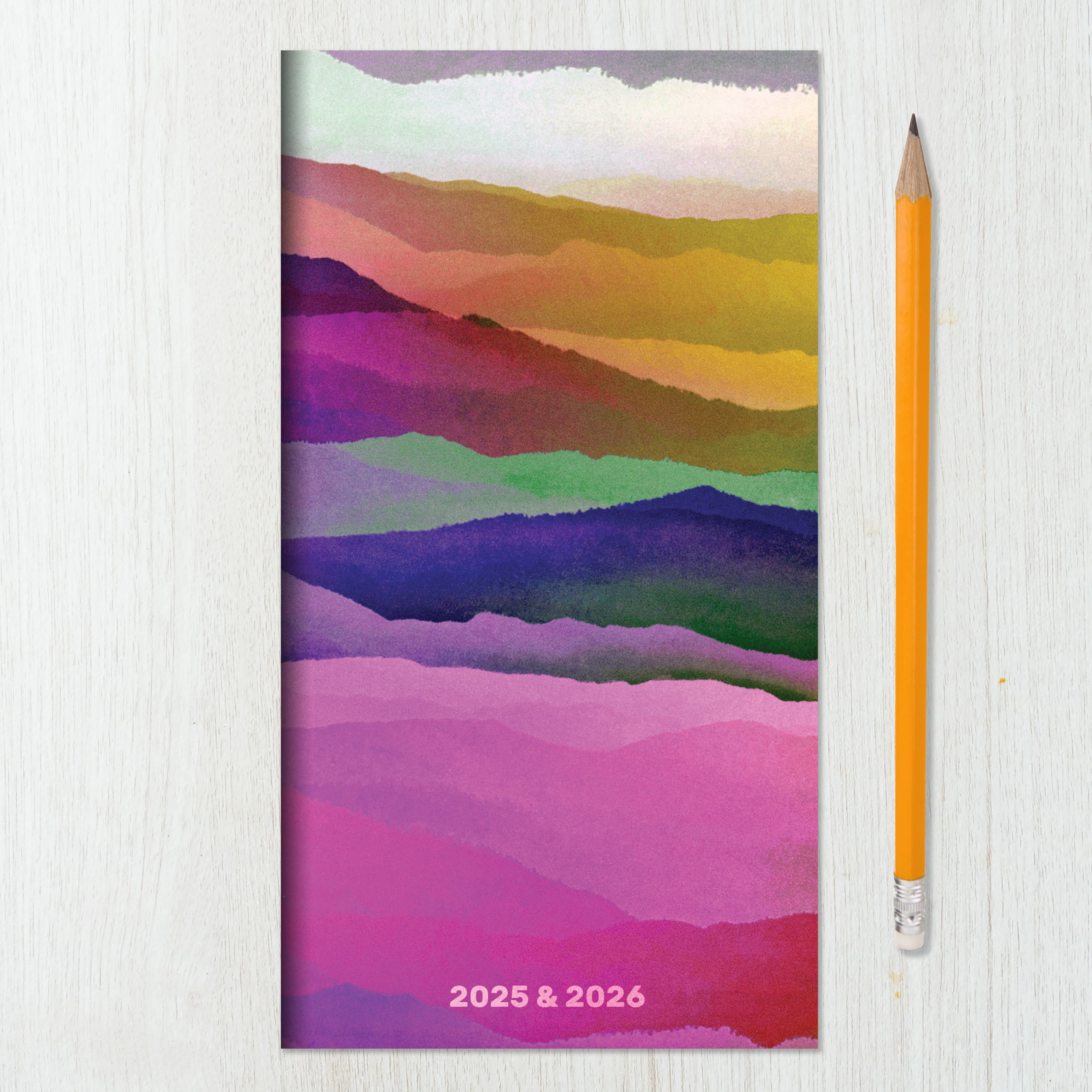 2025-2026 Purple Mountain Majesty - Small Monthly Pocket Diary/Planner