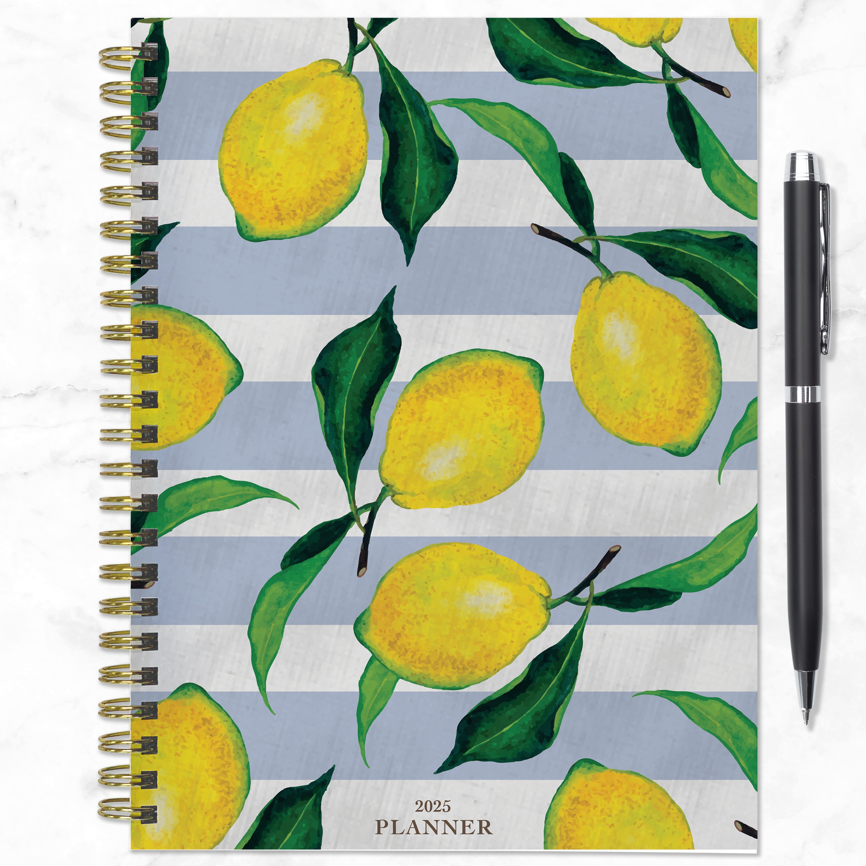 2025 Lemons of Capri - Medium Monthly & Weekly Diary/Planner