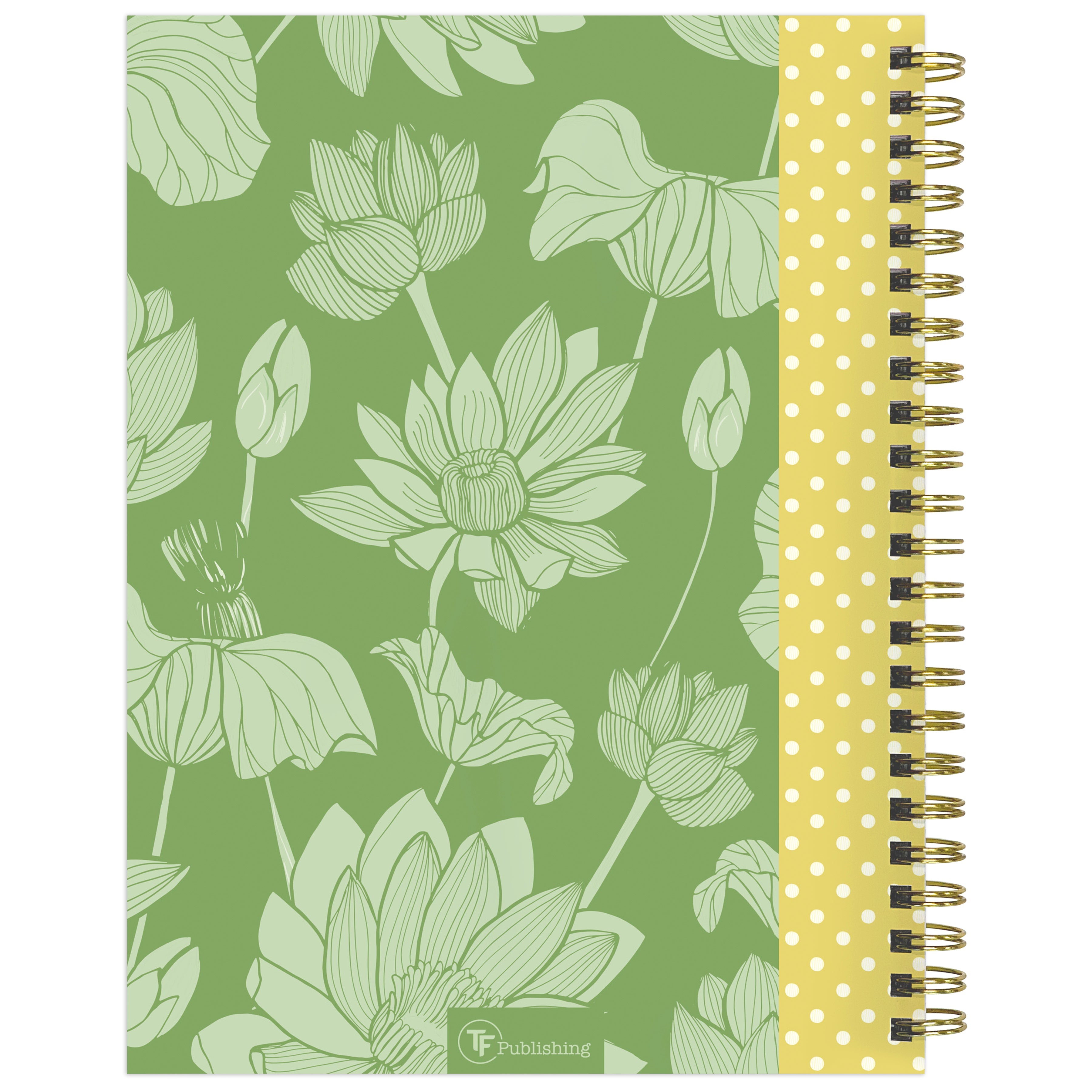 2025 Lotus - Medium Monthly & Weekly Diary/Planner