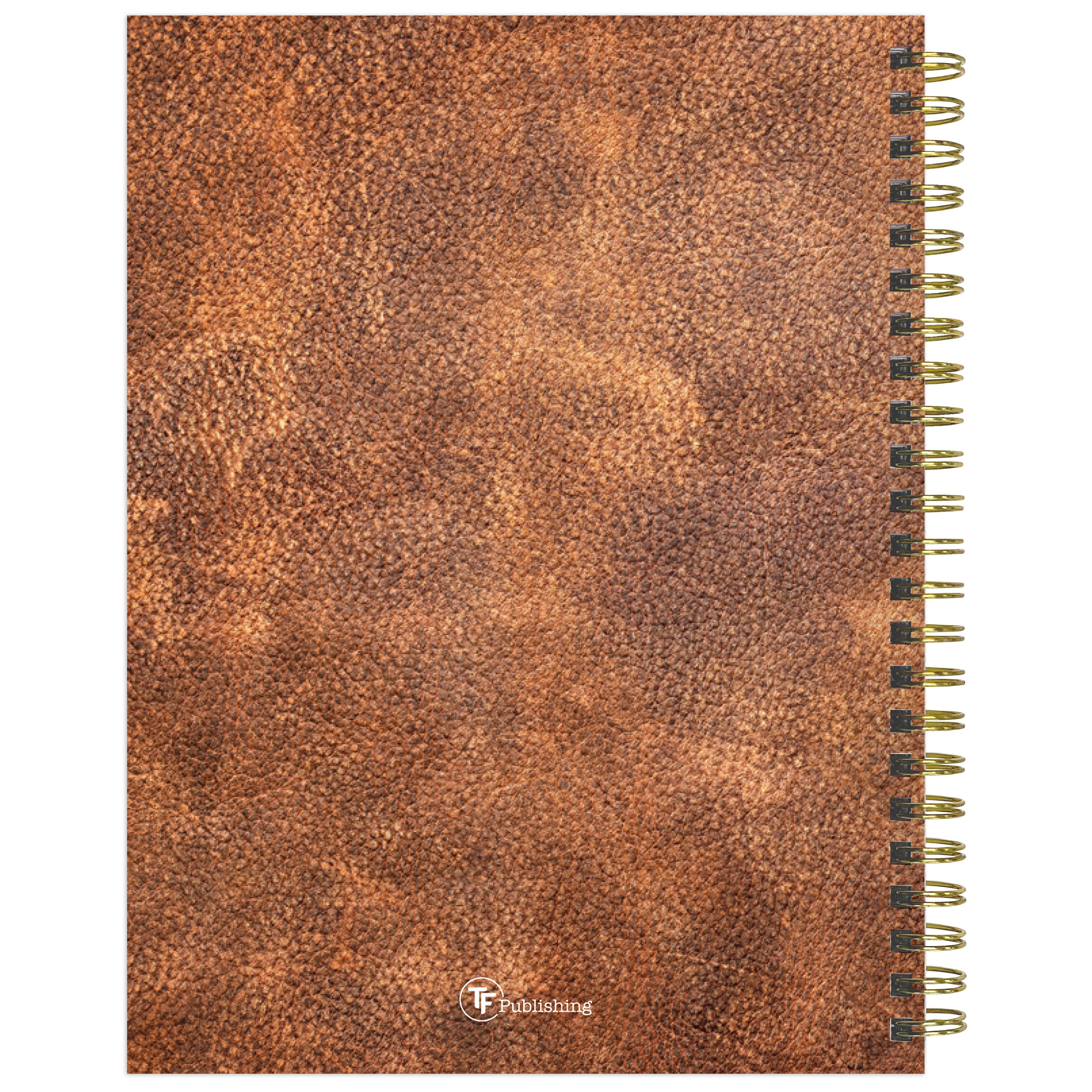 2025 Aged Leather - Medium Monthly & Weekly Diary/Planner