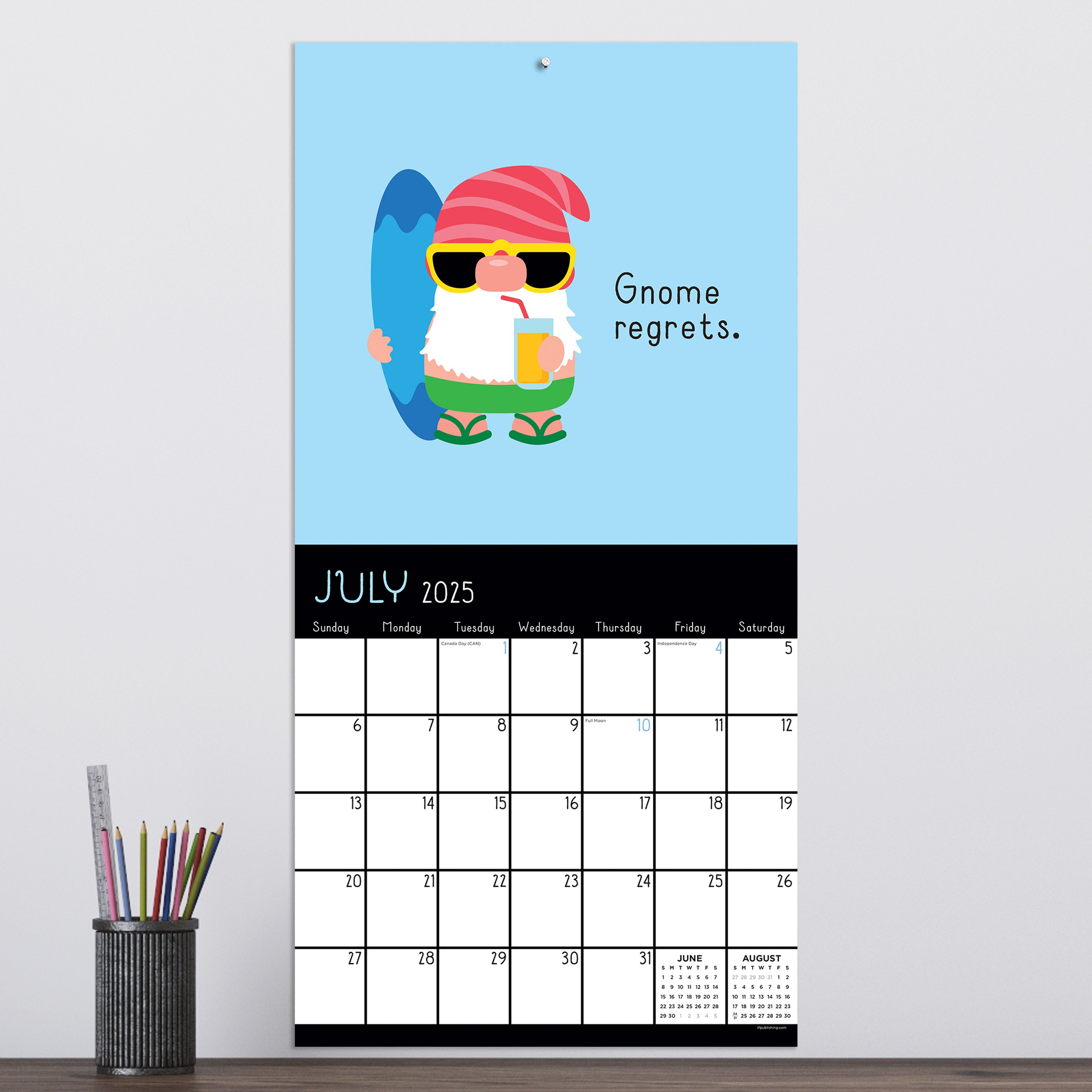 2025 Puns of Fun - Square Wall Calendar