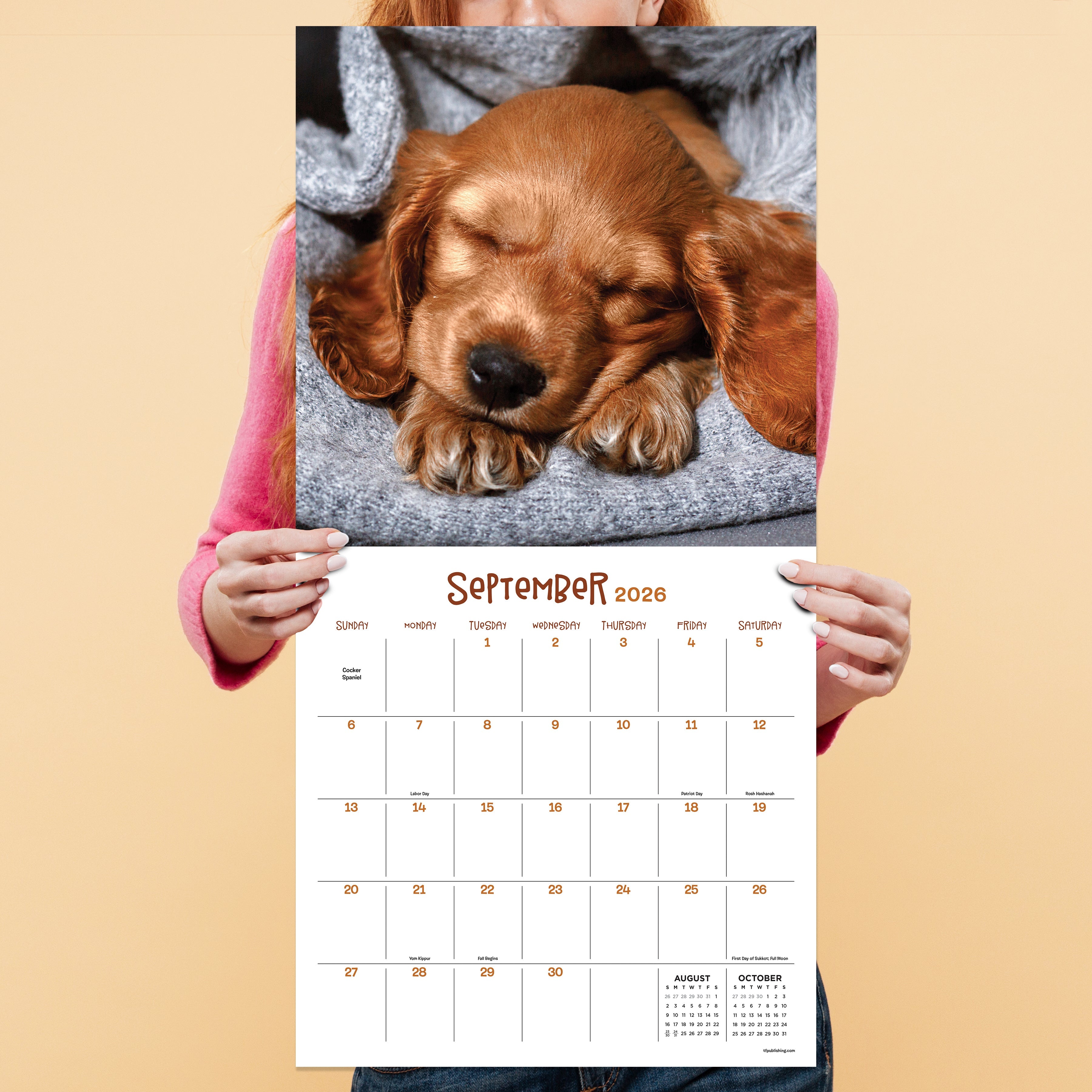 2026 Dog Dreams - Square Wall Calendar