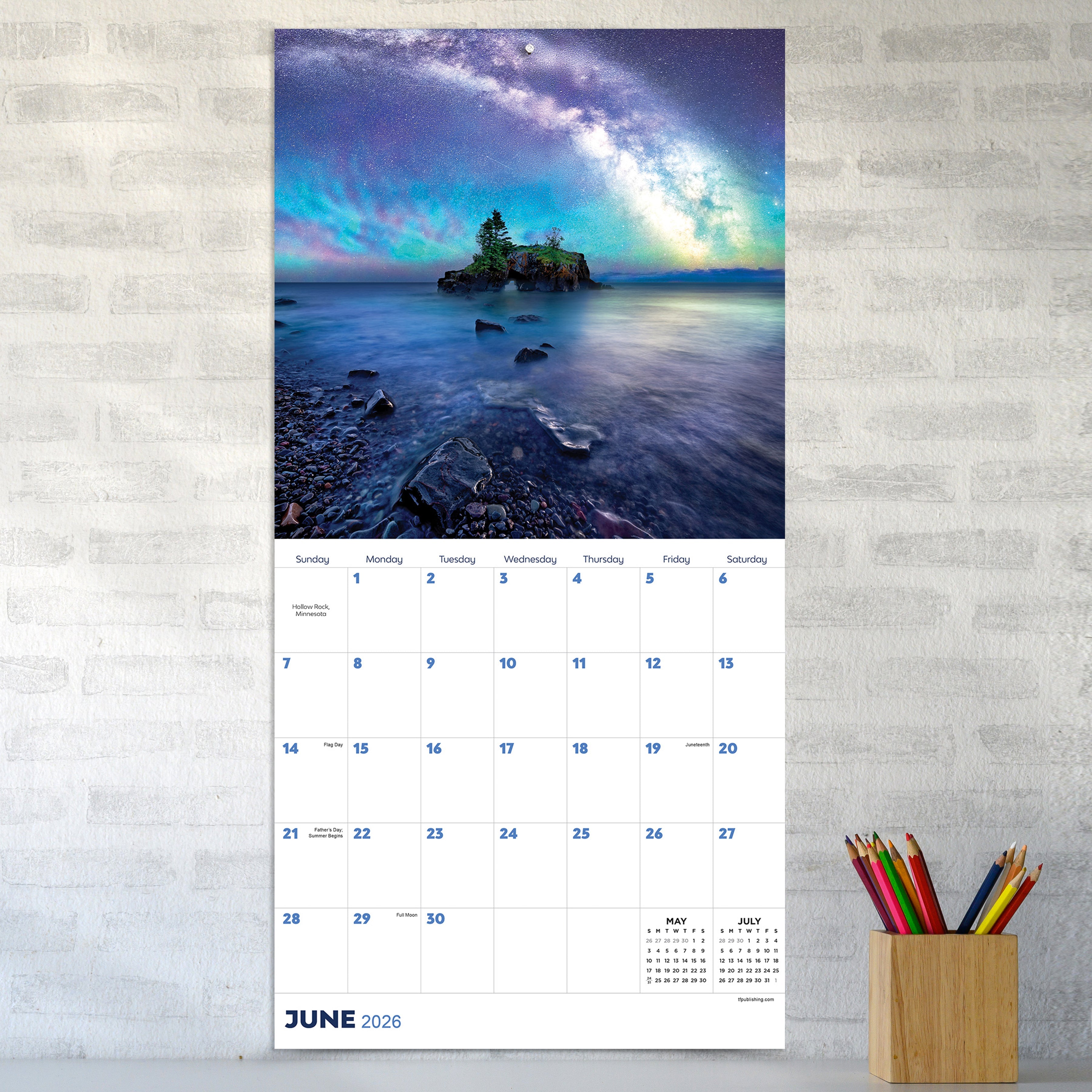 2026 Stargazing - Square Wall Calendar