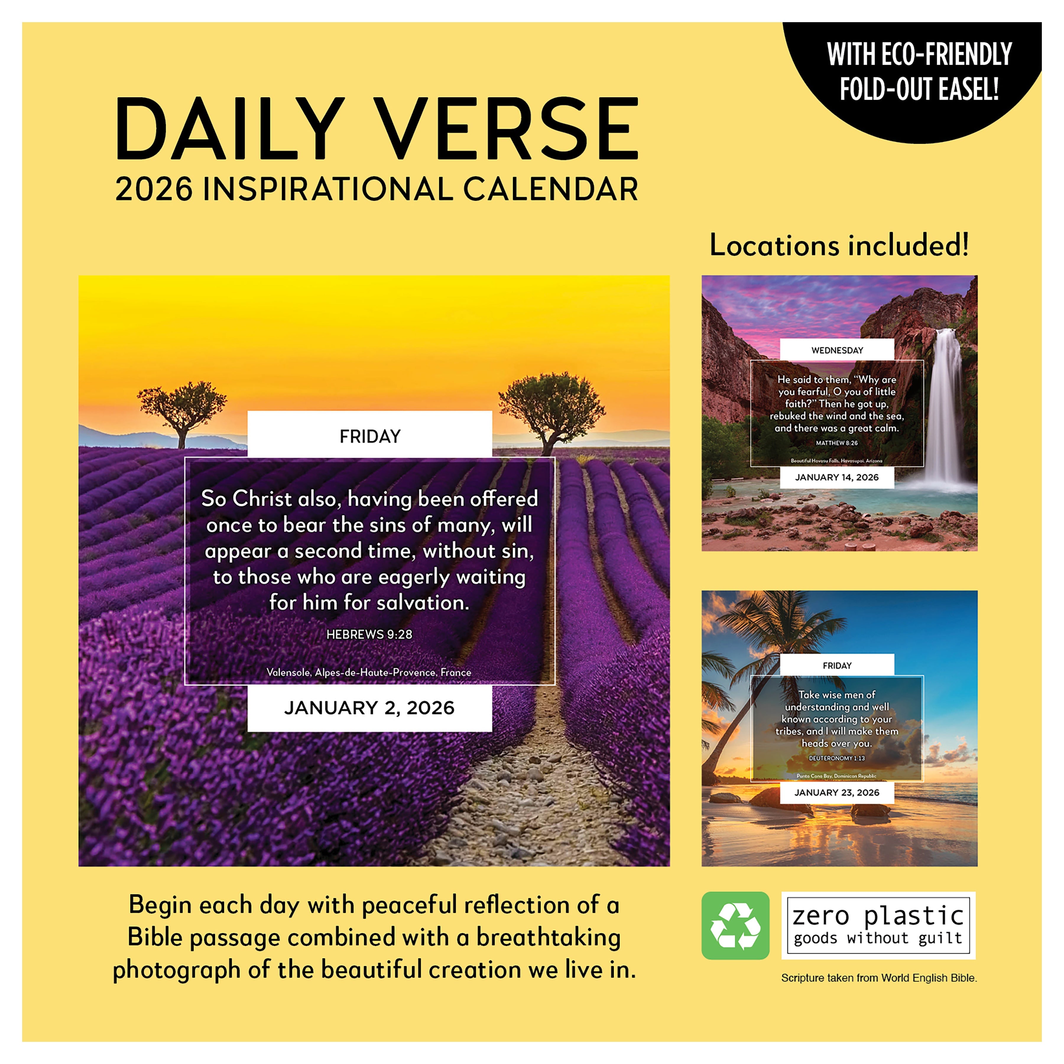 2026 Daily Verse - Daily Boxed Page-A-Day Calendar