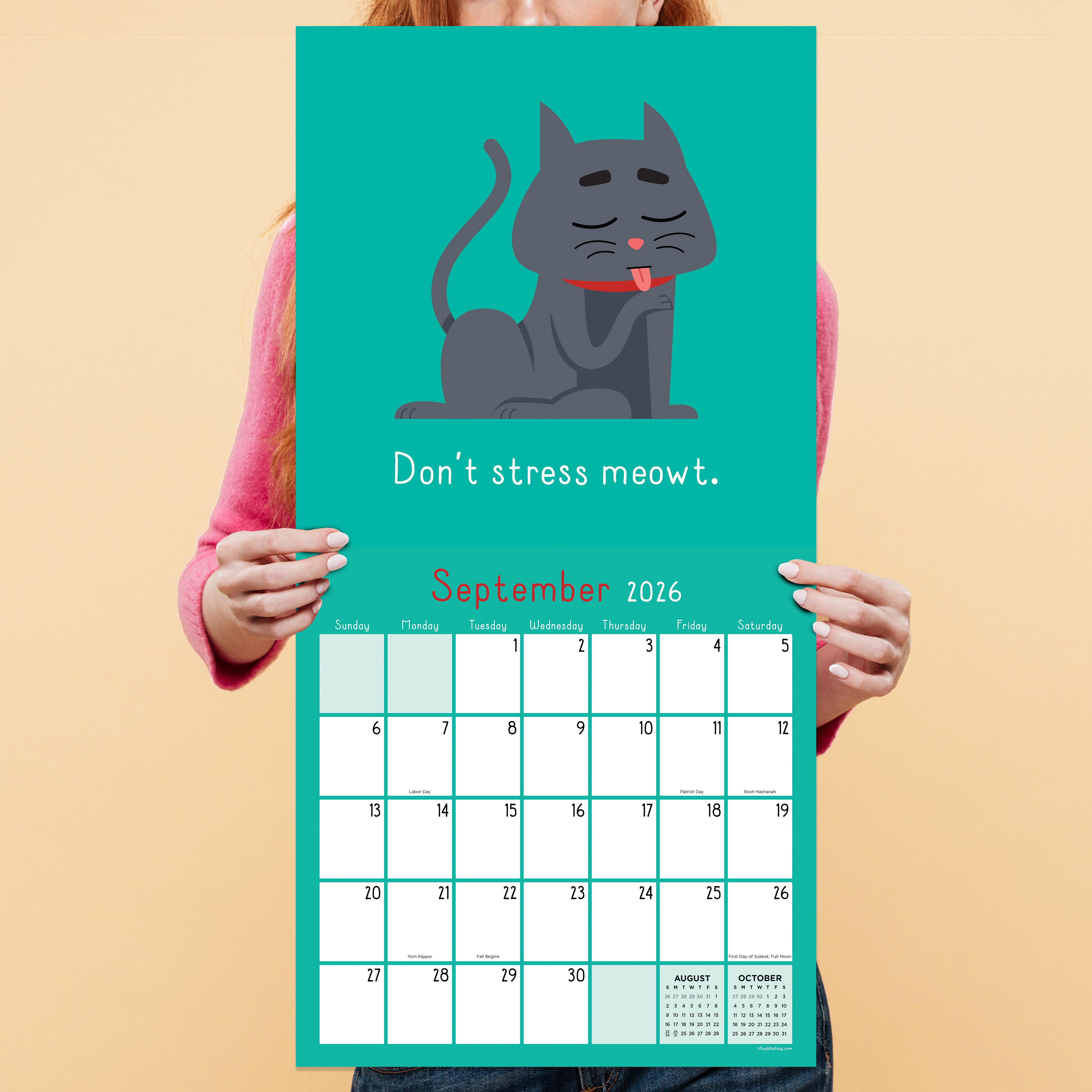 2026 Puns of Fun - Square Wall Calendar