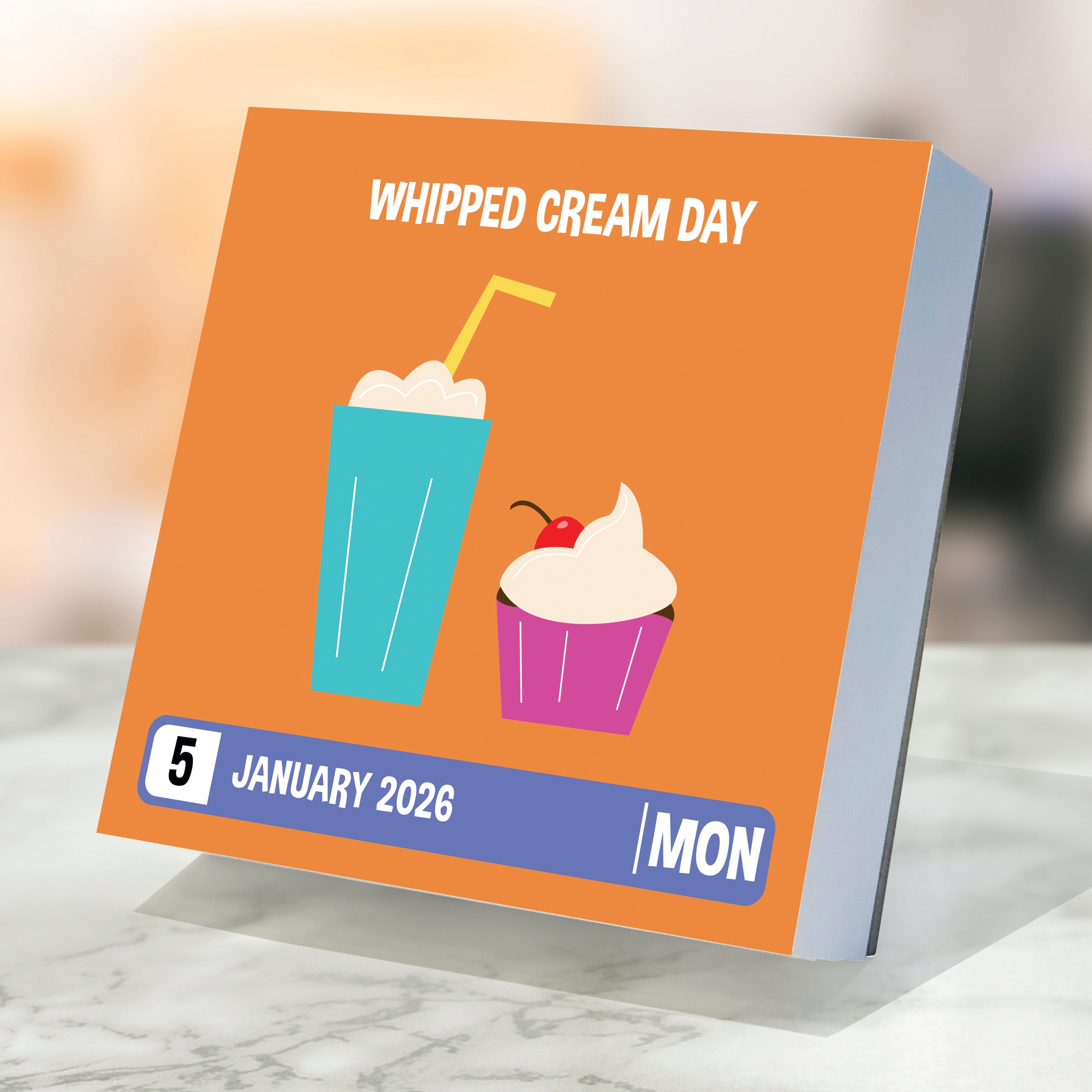 2026 Every Day's A Holiday - Daily Boxed Page-A-Day Calendar