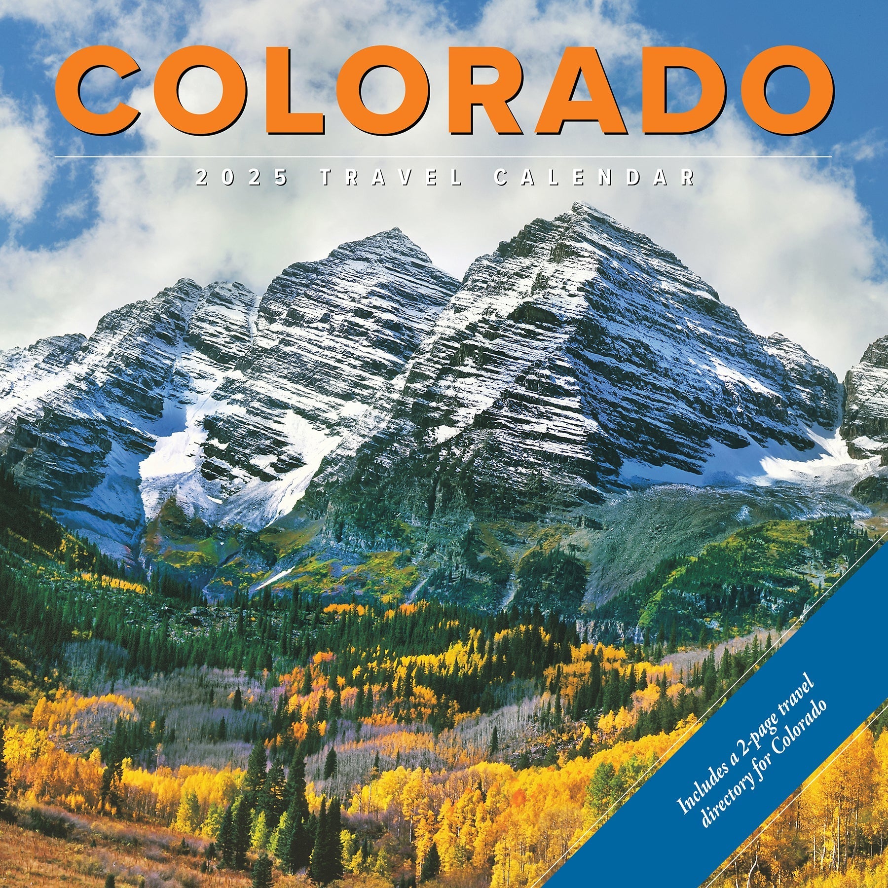 2025 Colorado - Square Wall Calendar (US Only)