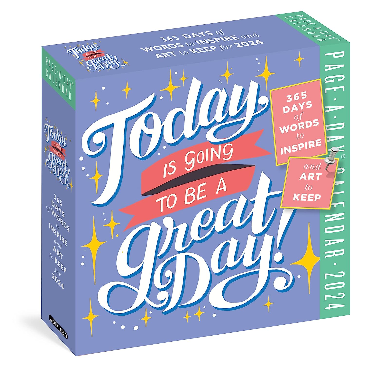 2024 Today Is Going To Be A Great Day! - Daily Boxed Page-A-Day Calendar