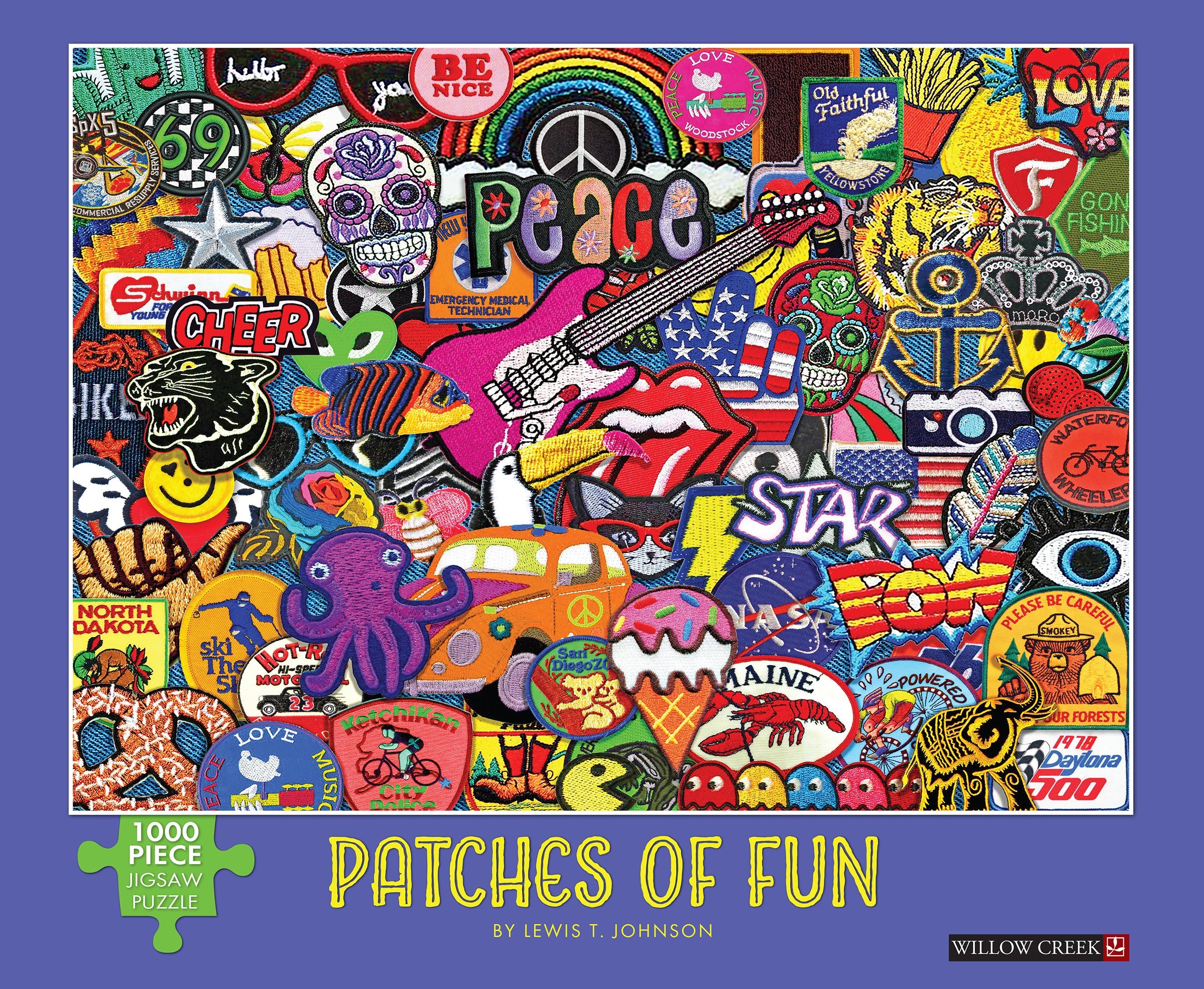 Patches of Fun 1000 Piece - Jigsaw Puzzle
