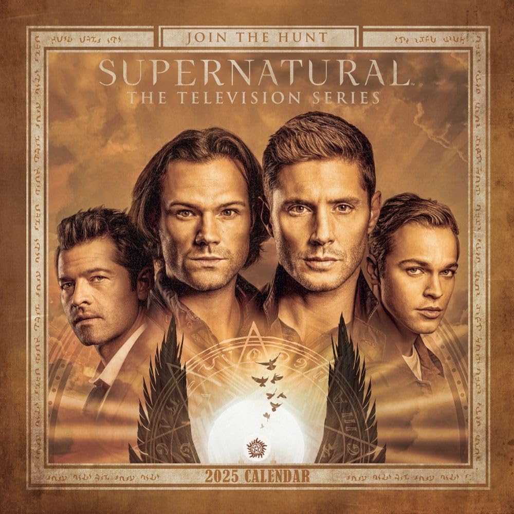 2025 Supernatural - Square Wall Calendar