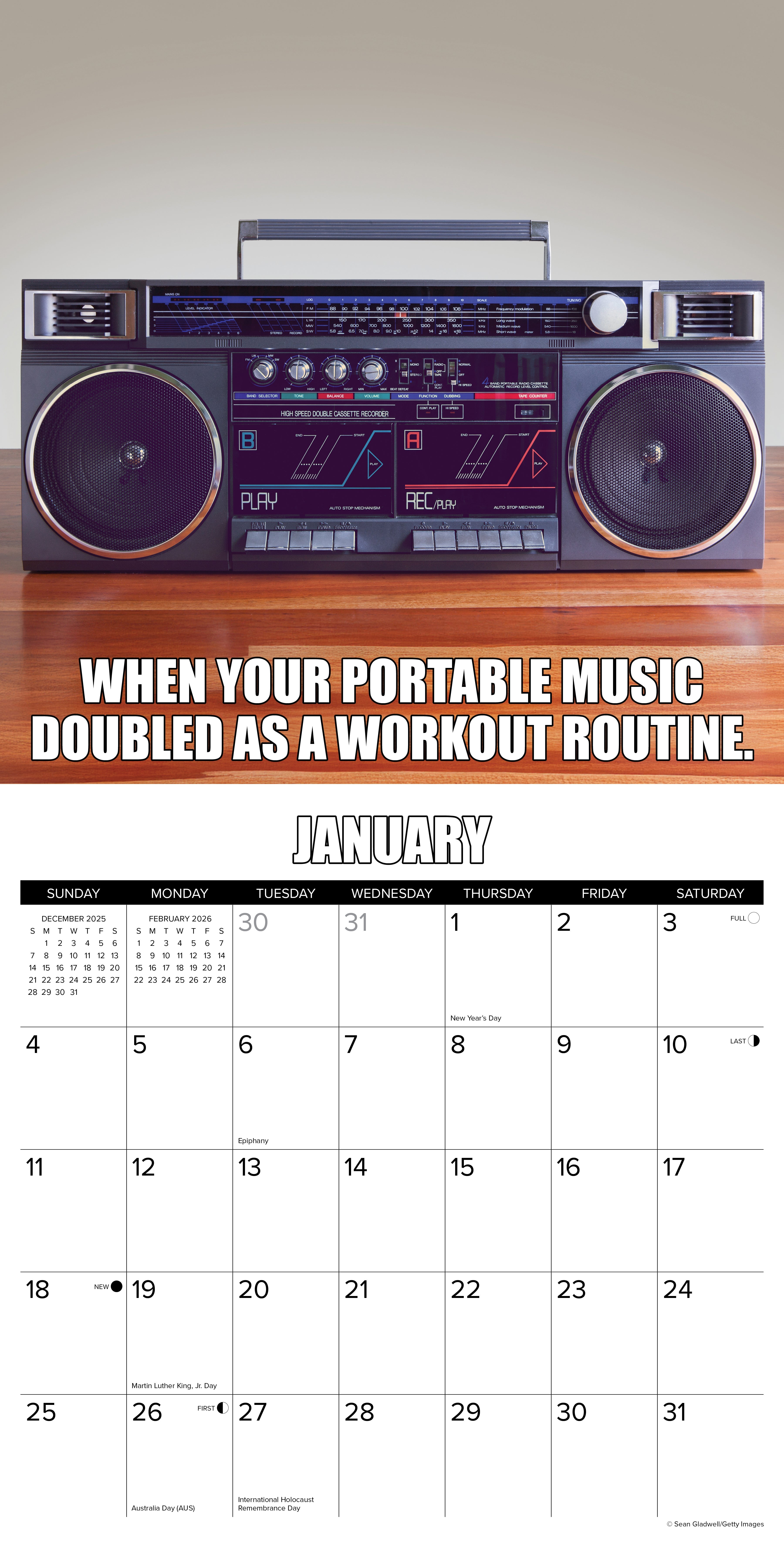 2026 80's Flashback - Square Wall