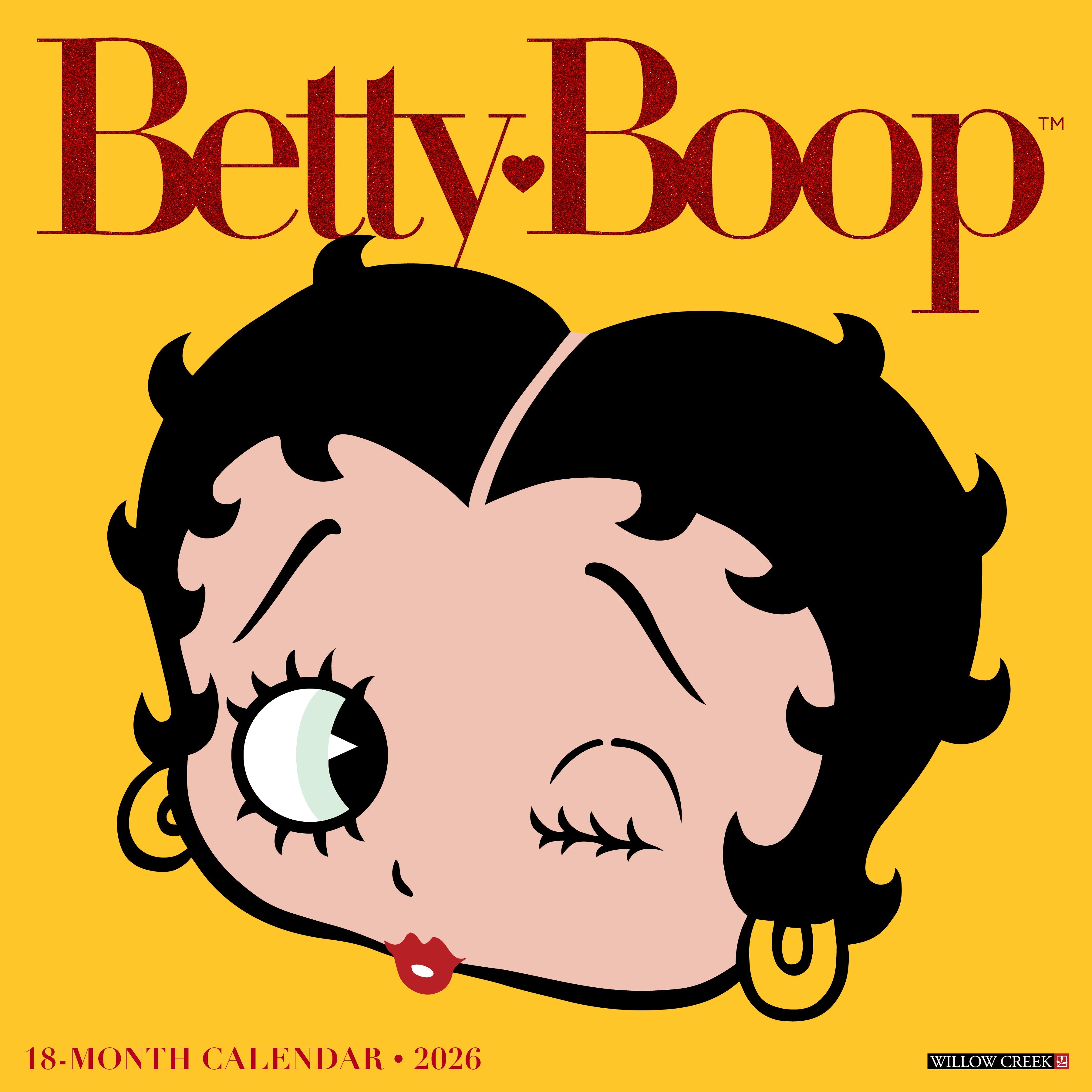 2026 Betty Boop - Square Wall