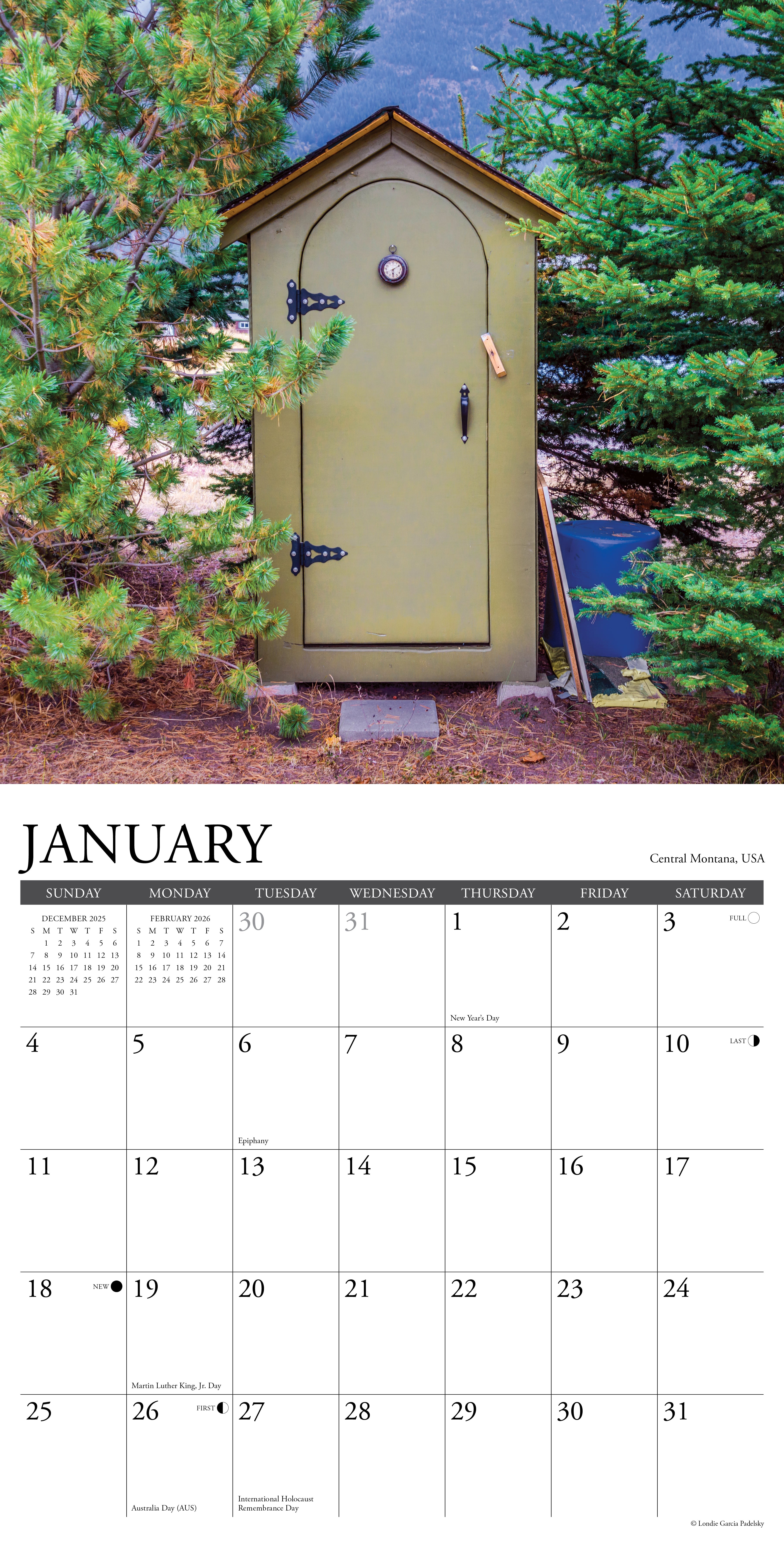 2026 Outhouses - Square Wall