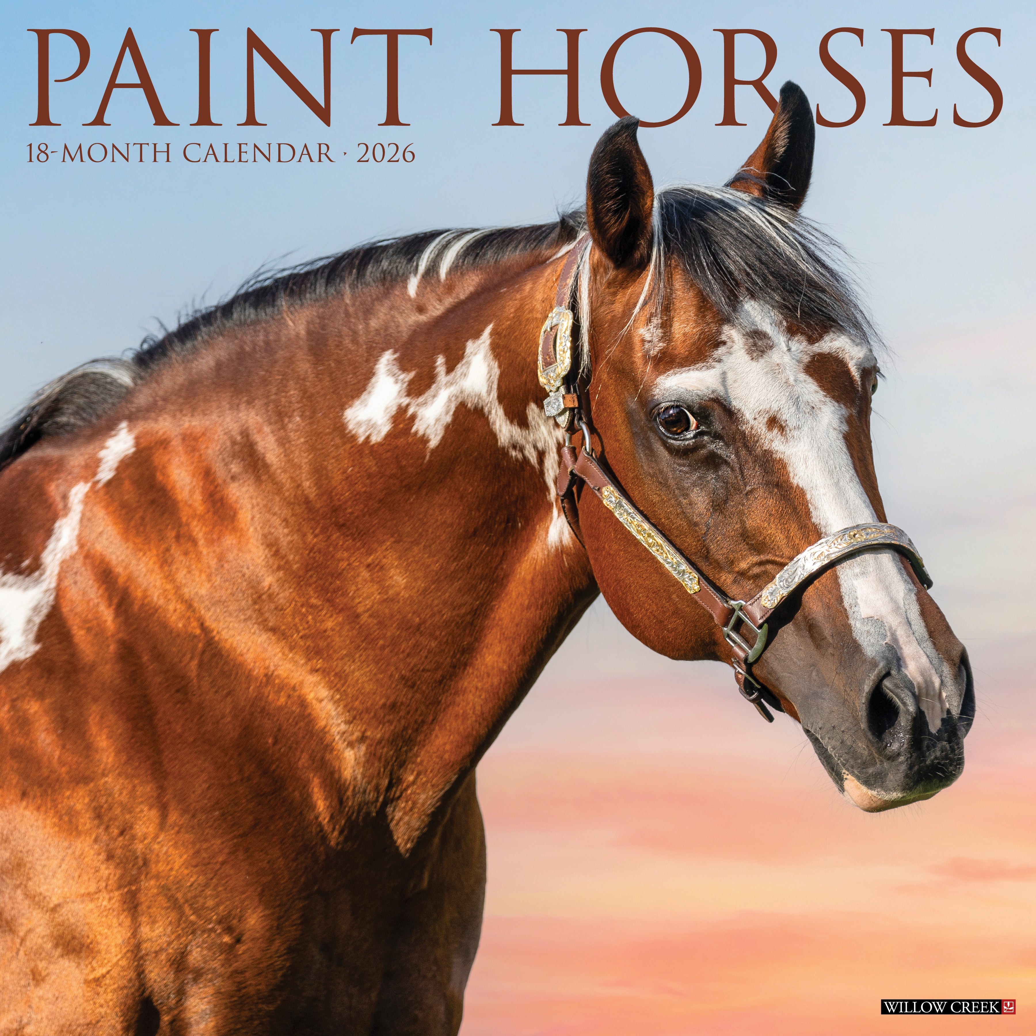 2026 Paint Horses - Square Wall