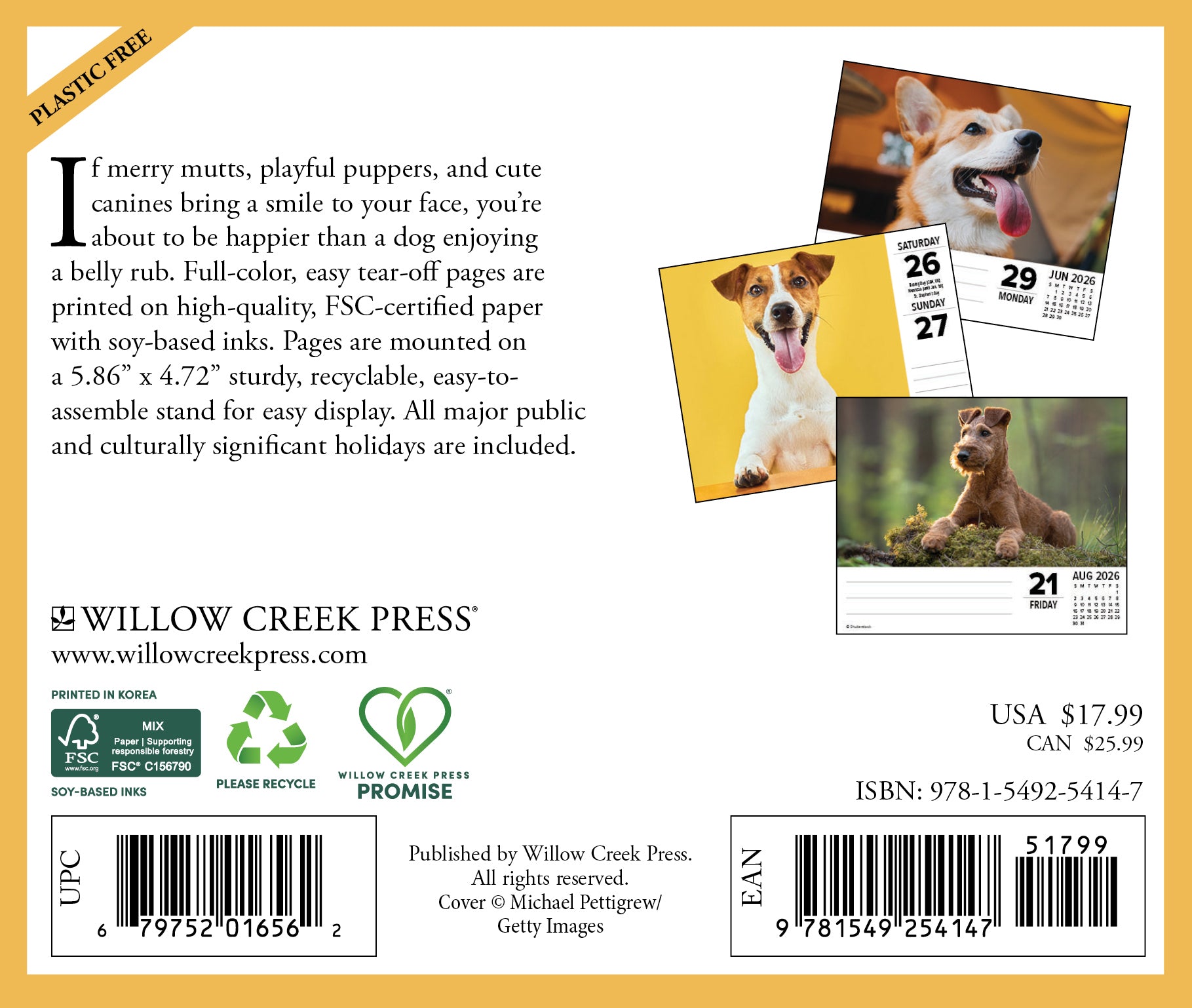 2026 Dogs - Boxed Page-A-Day