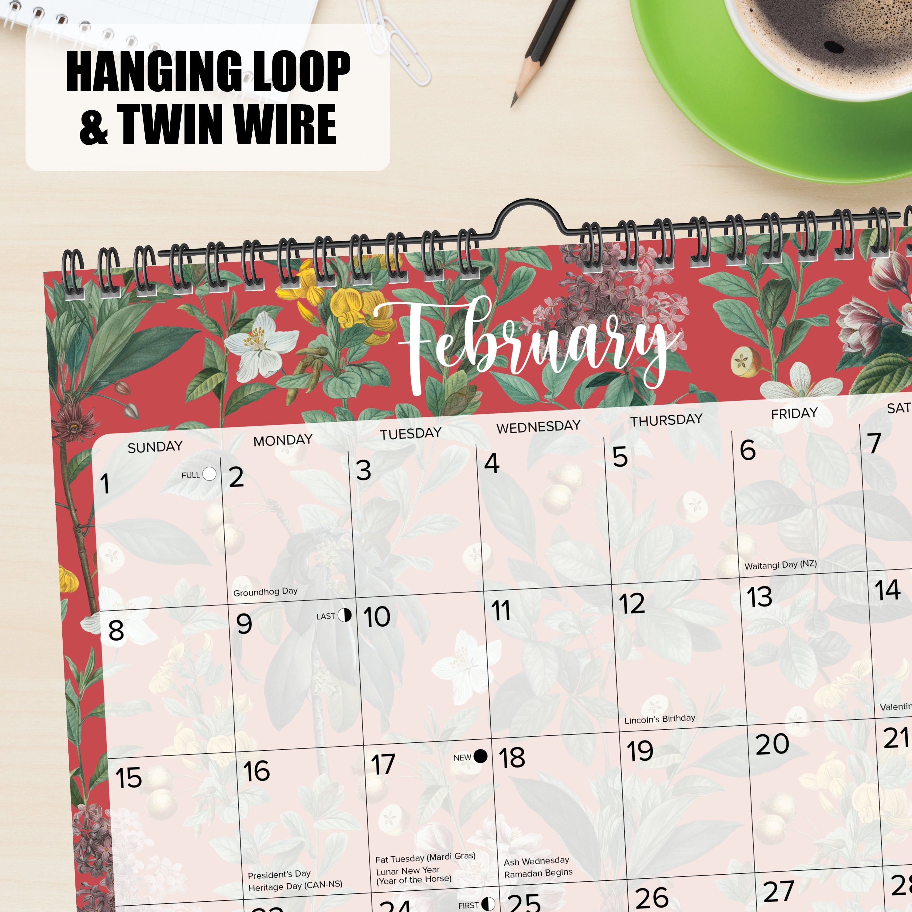 2026 Botanical Nature - Square Wall