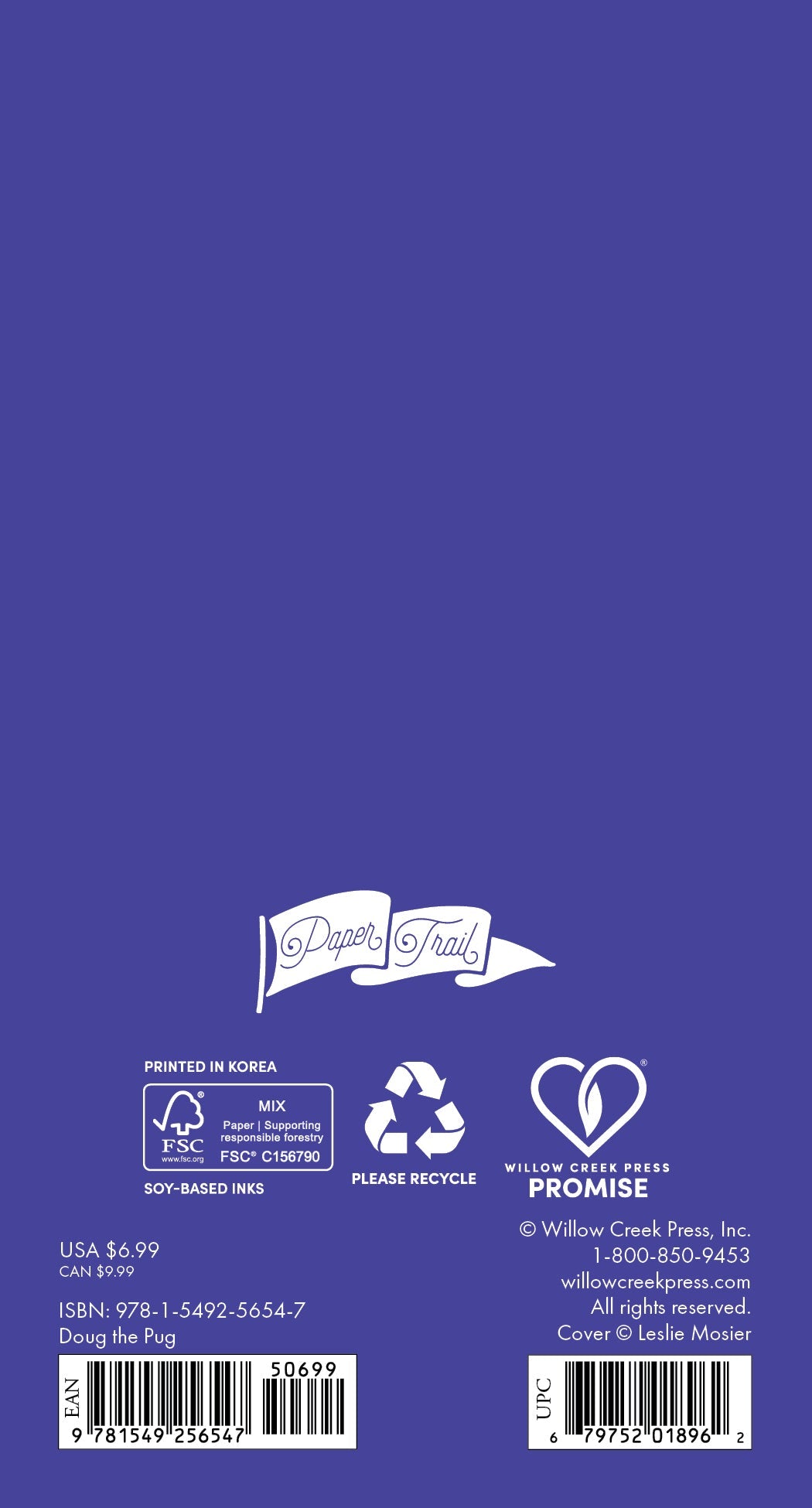 2026-2027 Doug the Pug - Monthly Pocket Diary/Planner