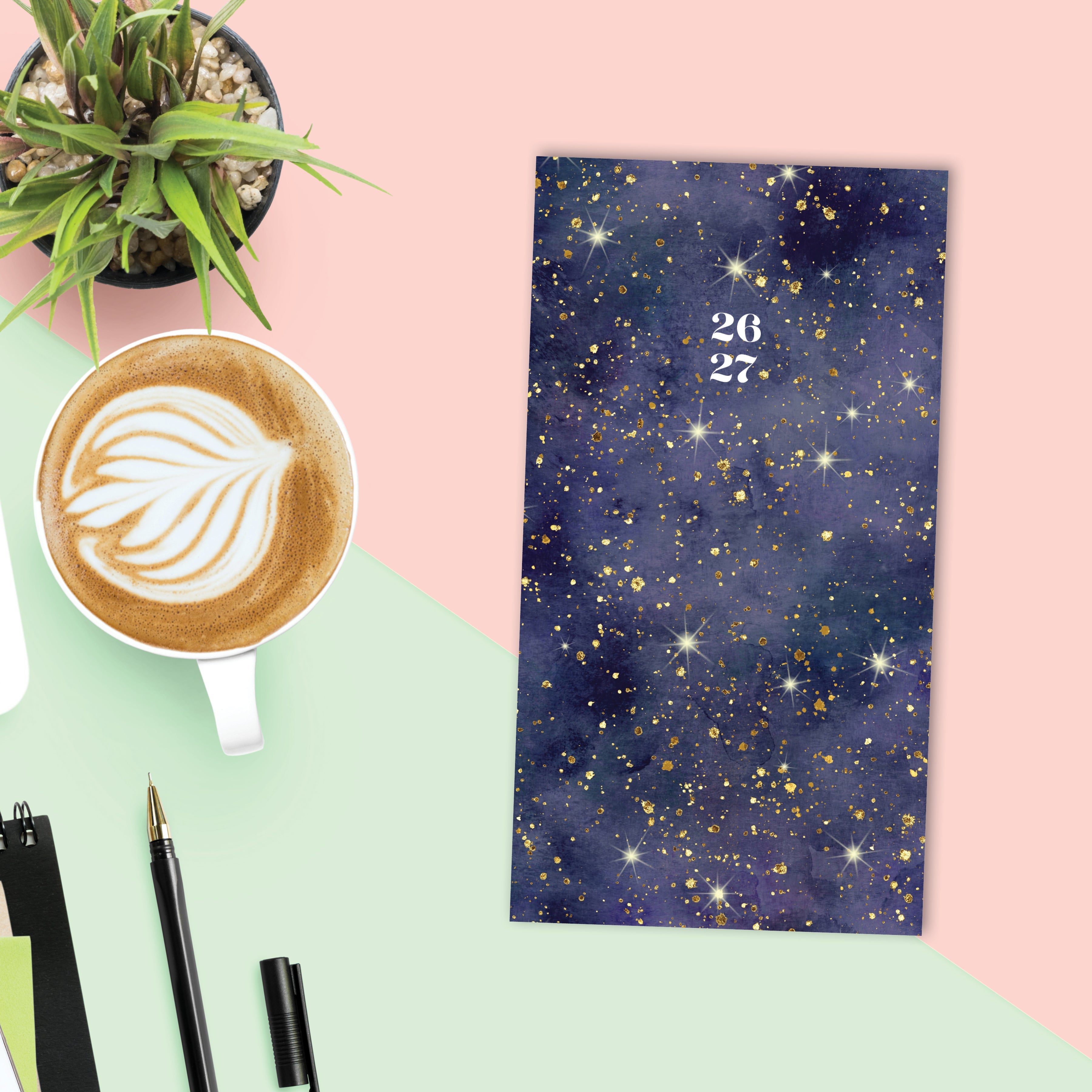 2026-2027 Starry Night - Monthly Pocket Diary/Planner
