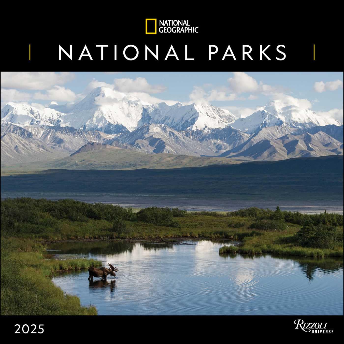 2025 National Geographic: National Parks - Square Wall Calendar