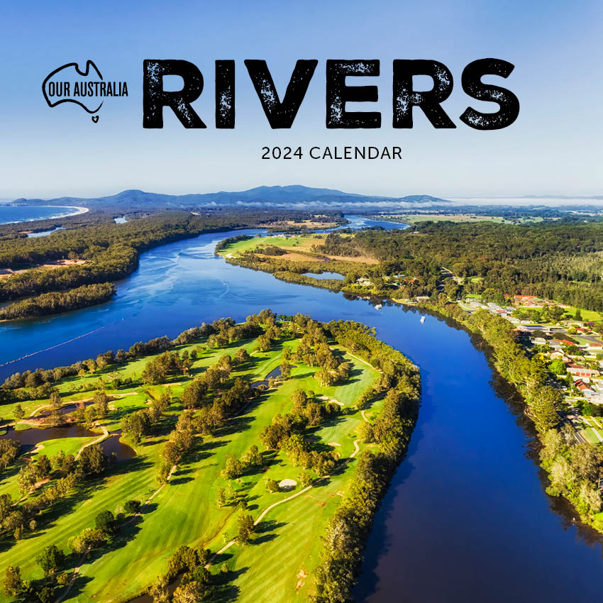2024 Our Australia Rivers - Square Wall Calendar