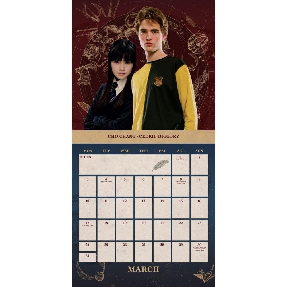 2025 Harry Potter - Square Wall Calendar