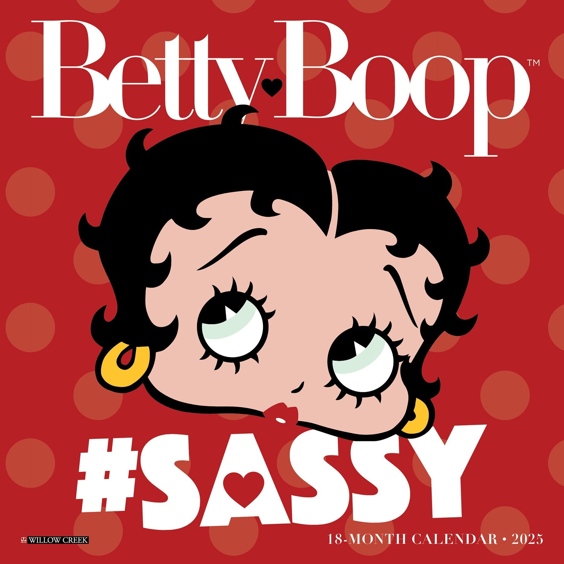 2025 Betty Boop - Mini Wall Calendar (US Only)