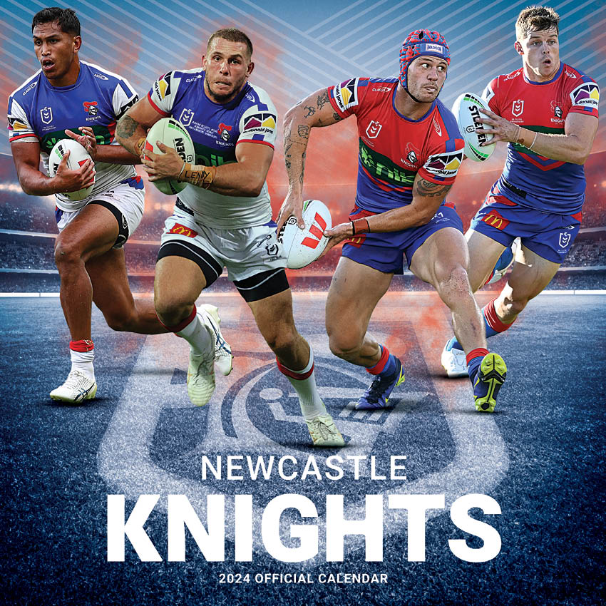 2024 NRL Newcastle Knights - Square Wall Calendar