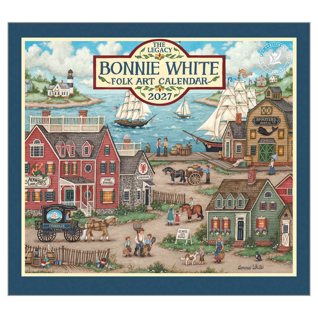 2027 Bonnie White - Deluxe Wall Calendar by Bonnie White