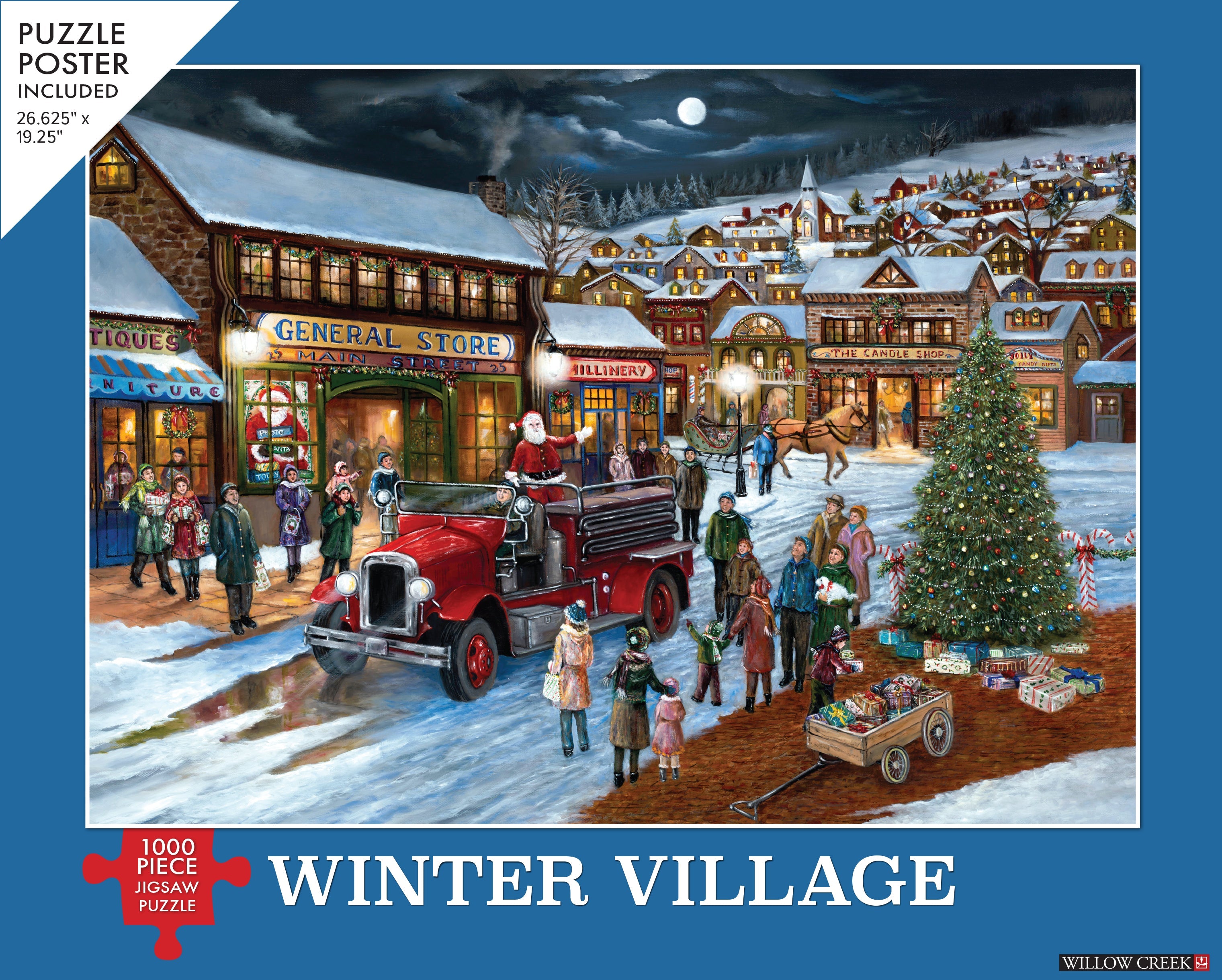 The Winter Village 1000 Piece - Jigsaw Puzzle