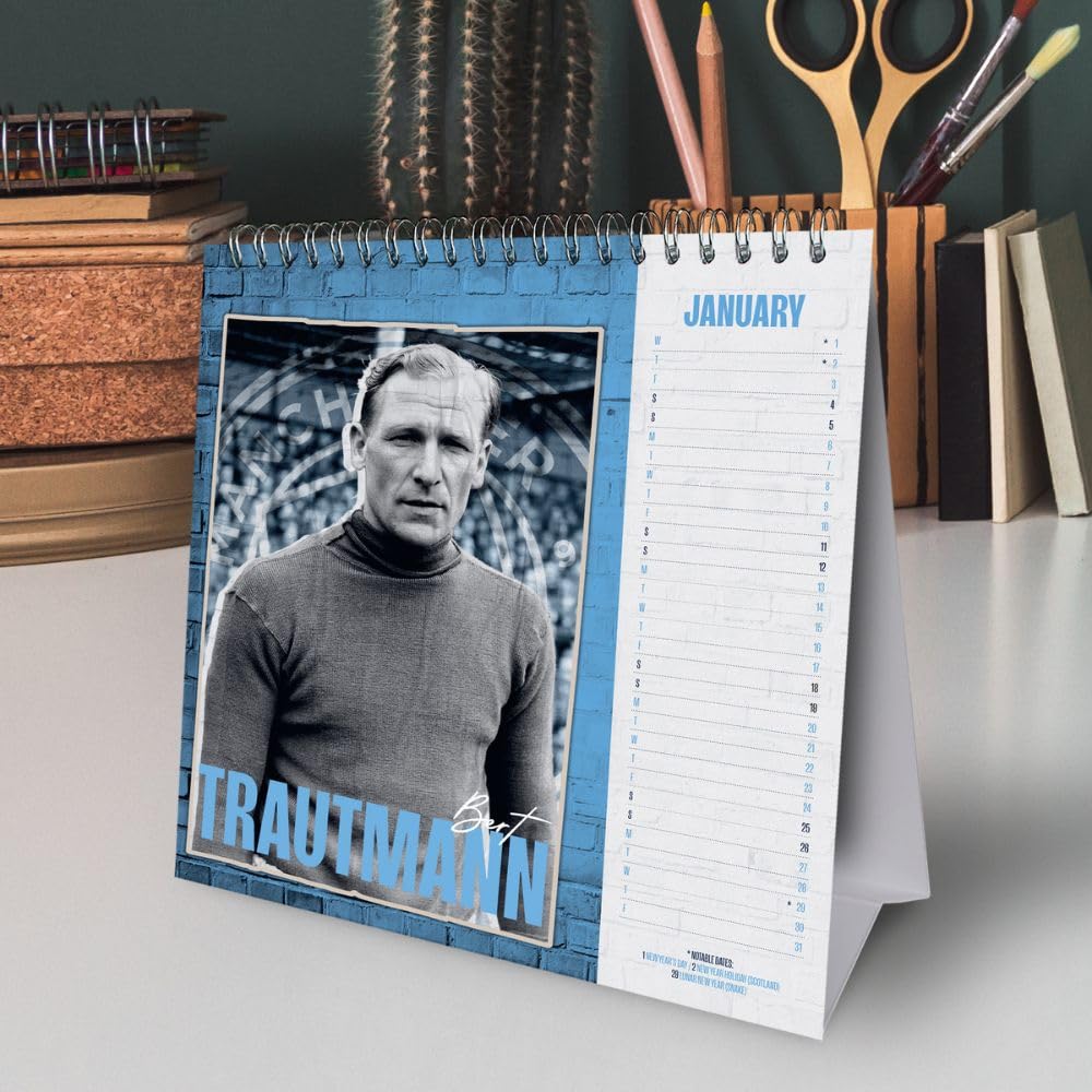 2025 Manchester City Fc - Desk Easel Calendar