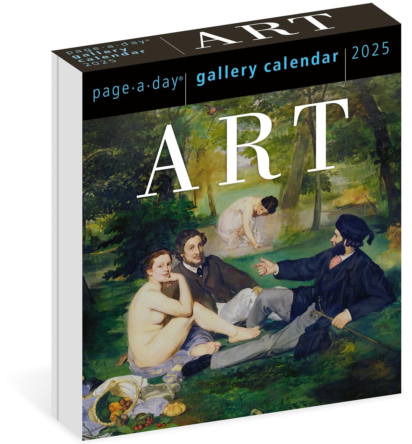 2025 Art - Daily Boxed Page-A-Day Calendar