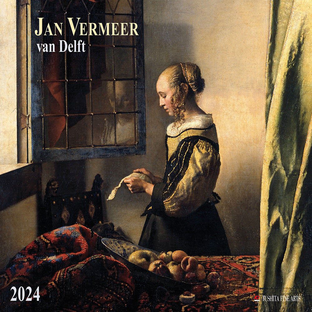 2024 Jan Vermeer van Delft - Square Wall Calendar