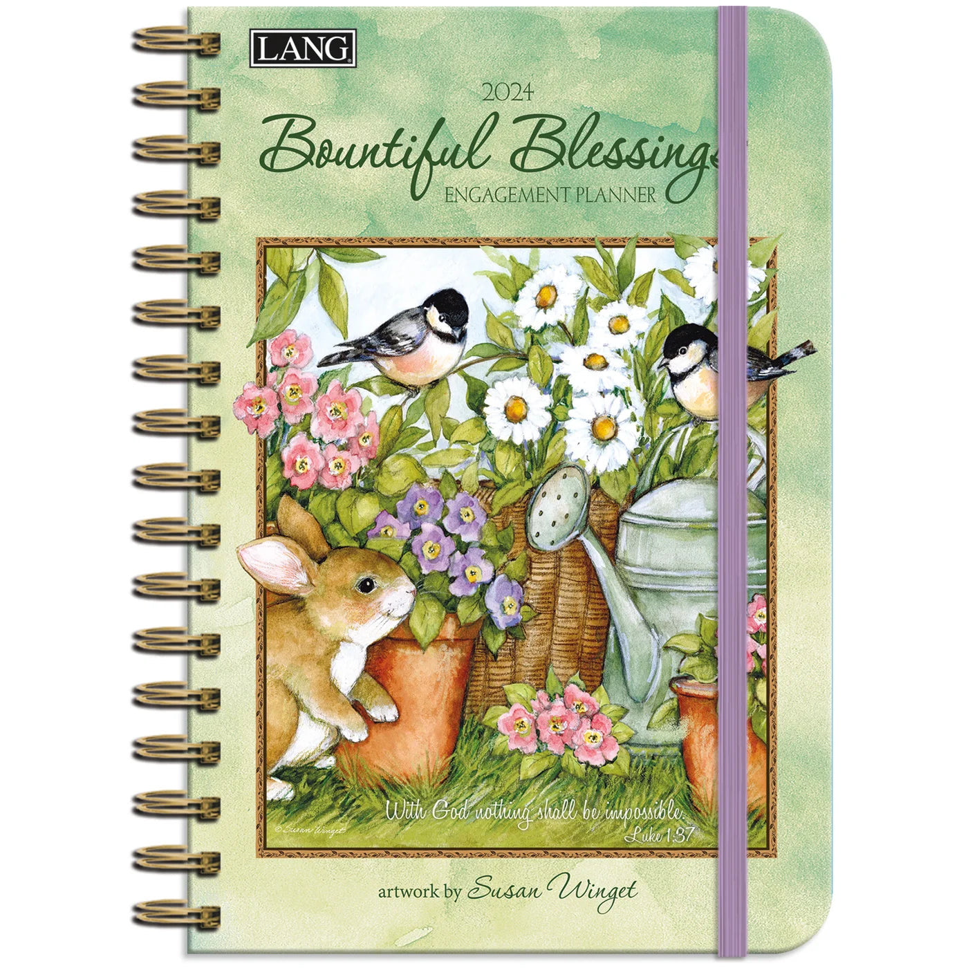 2024 LANG Bountiful Blessings - Monthly Engagement Diary/Planner