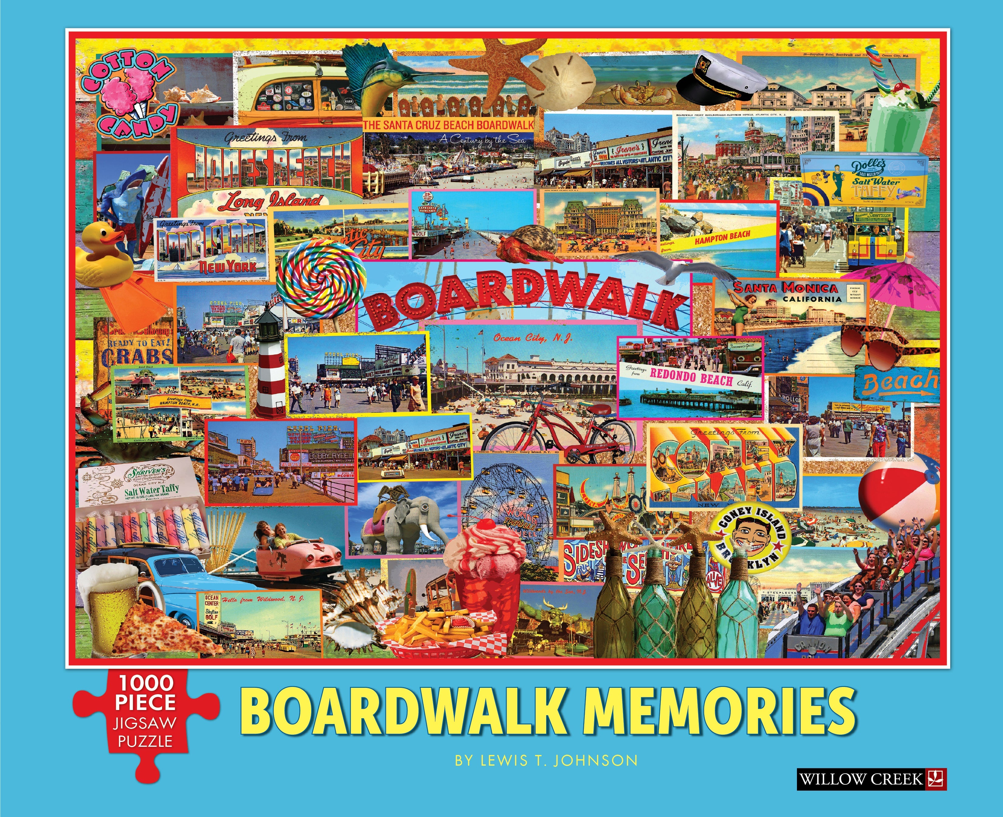 Boardwalk Memories 1000 Piece - Jigsaw Puzzle
