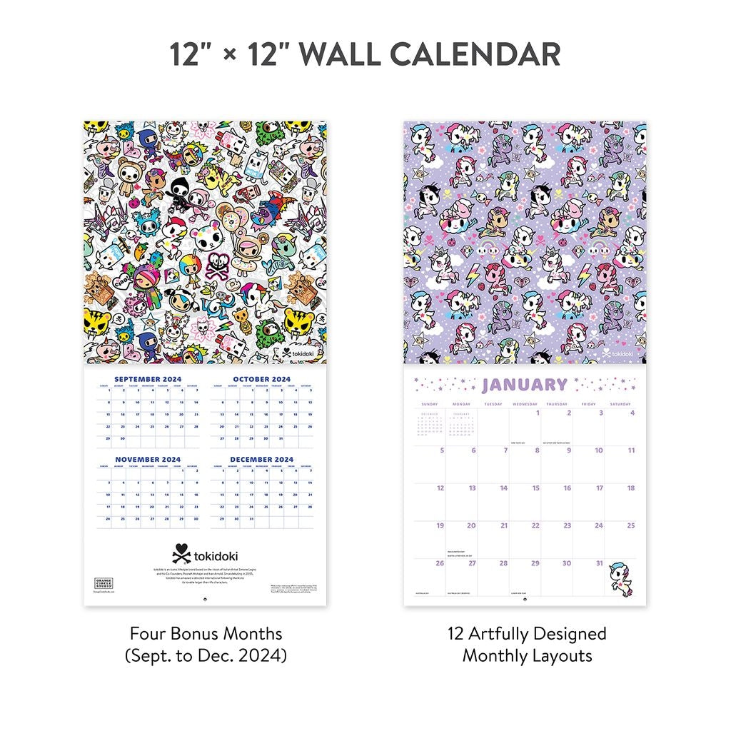 2025 Tokidoki - Square Wall Calendar