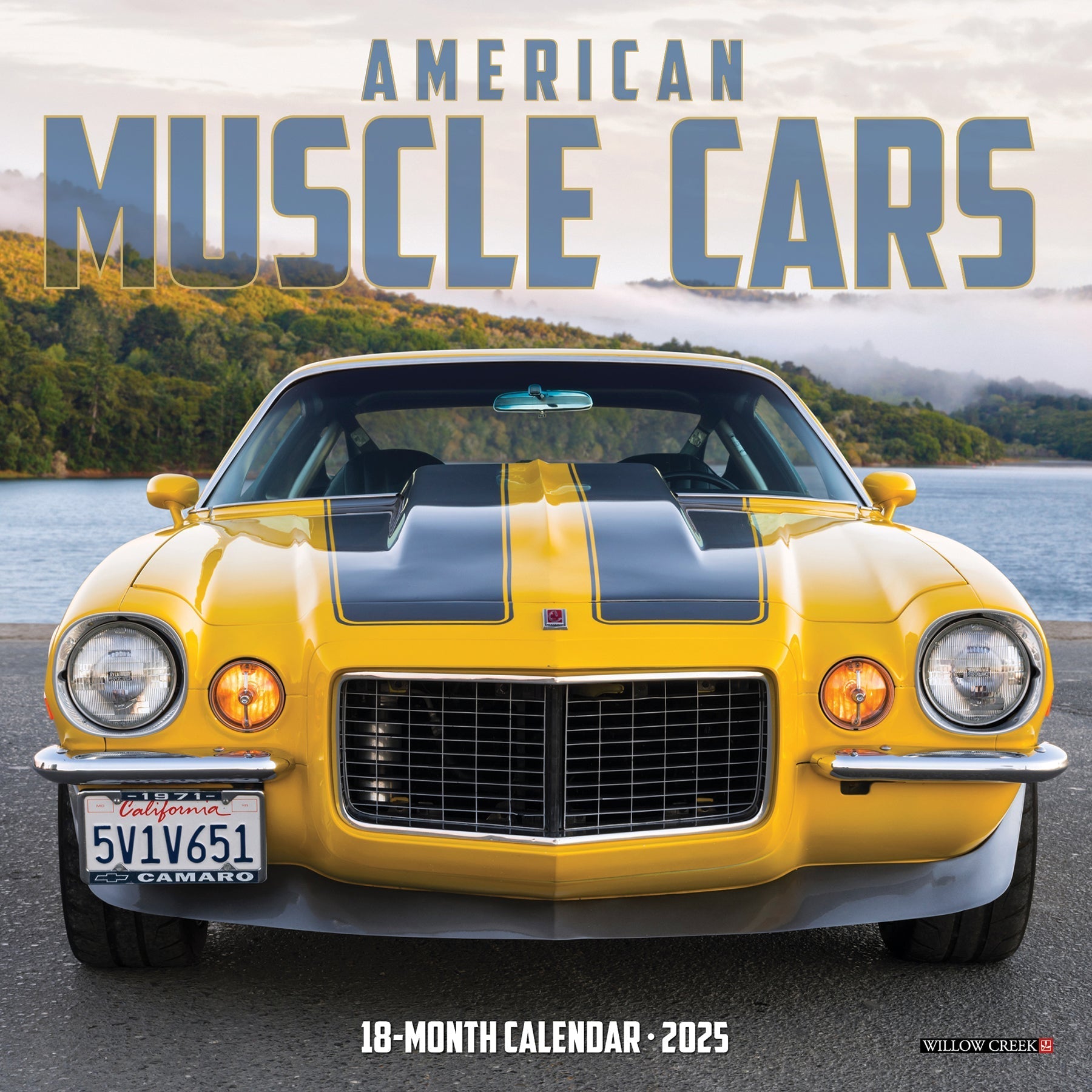 2025 American Muscle Cars - Mini Wall Calendar (US Only)