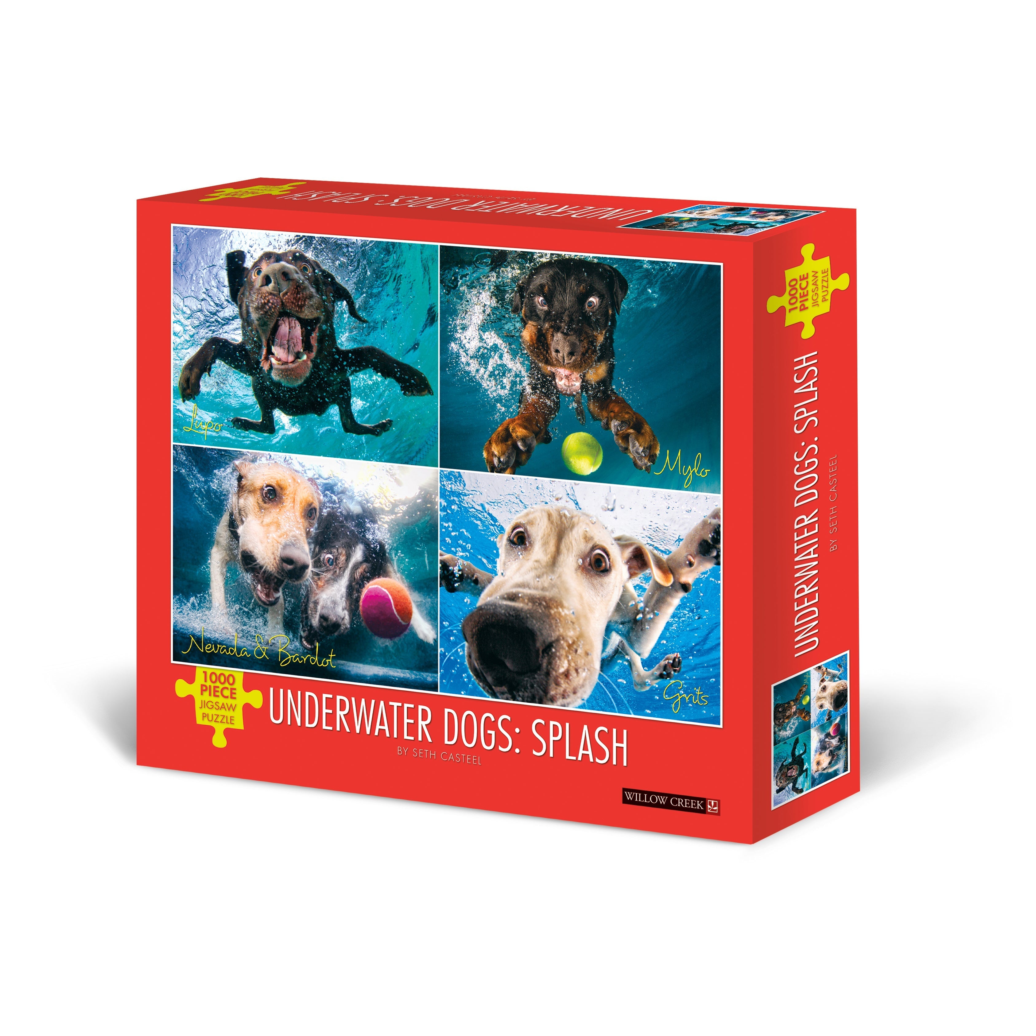 Underwater Dogs: Splash 1000 Piece - Jigsaw Puzzle