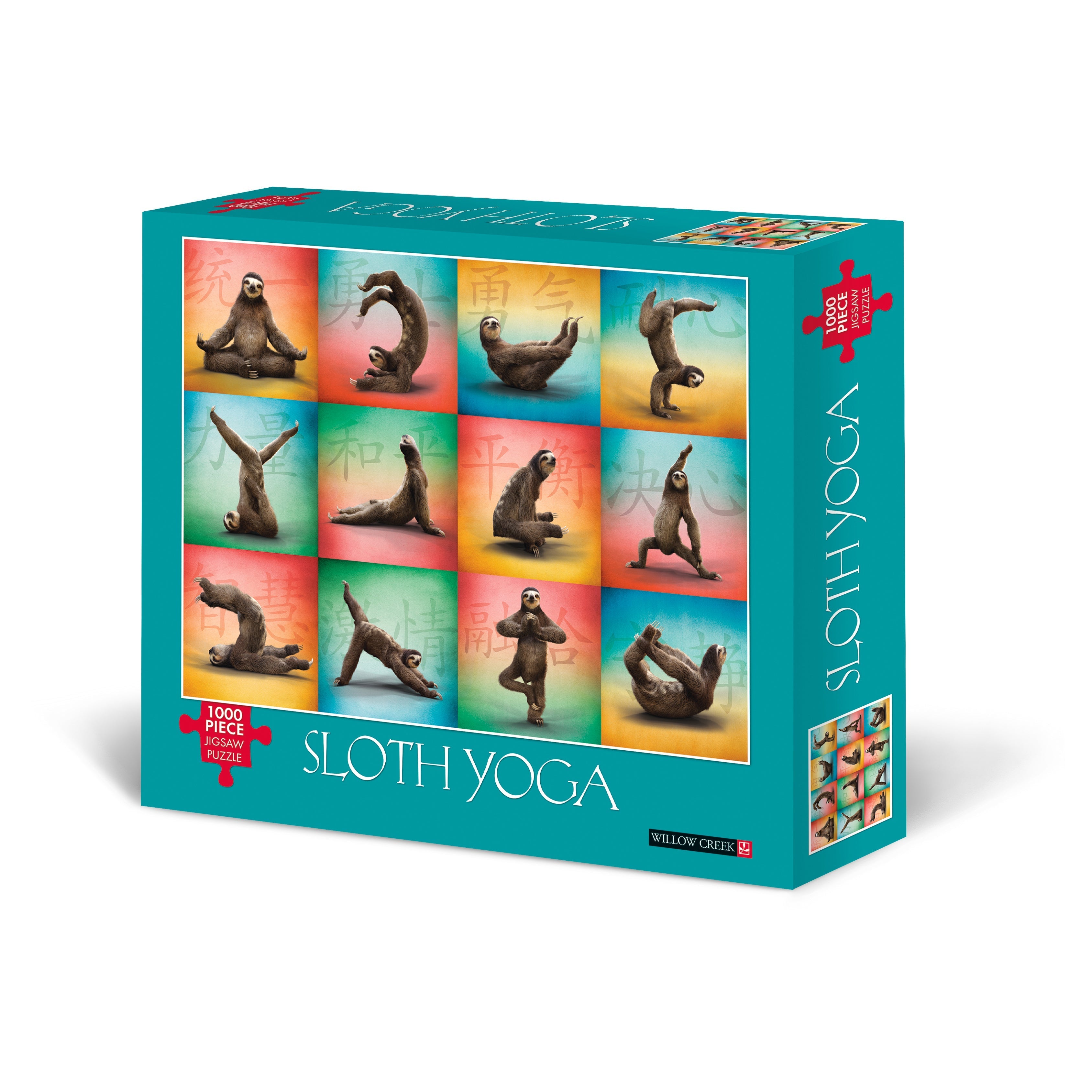 Sloth Yoga 1000 Piece - Jigsaw Puzzle