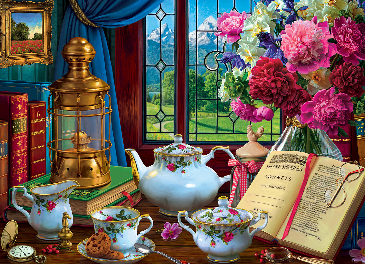 Tea Set 1000 Piece - Jigsaw Puzzle