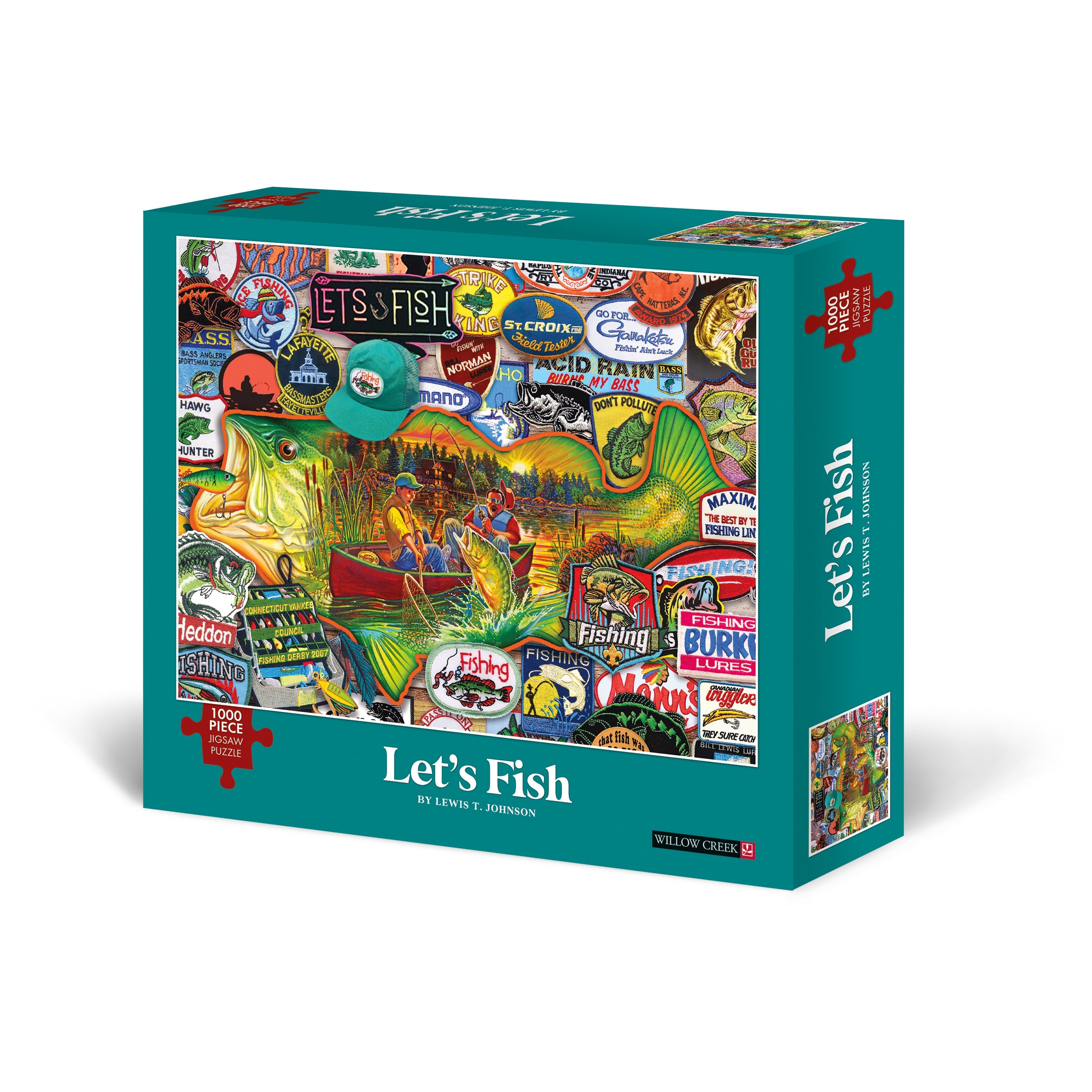 Let's Fish 1000 Piece - Jigsaw Puzzle