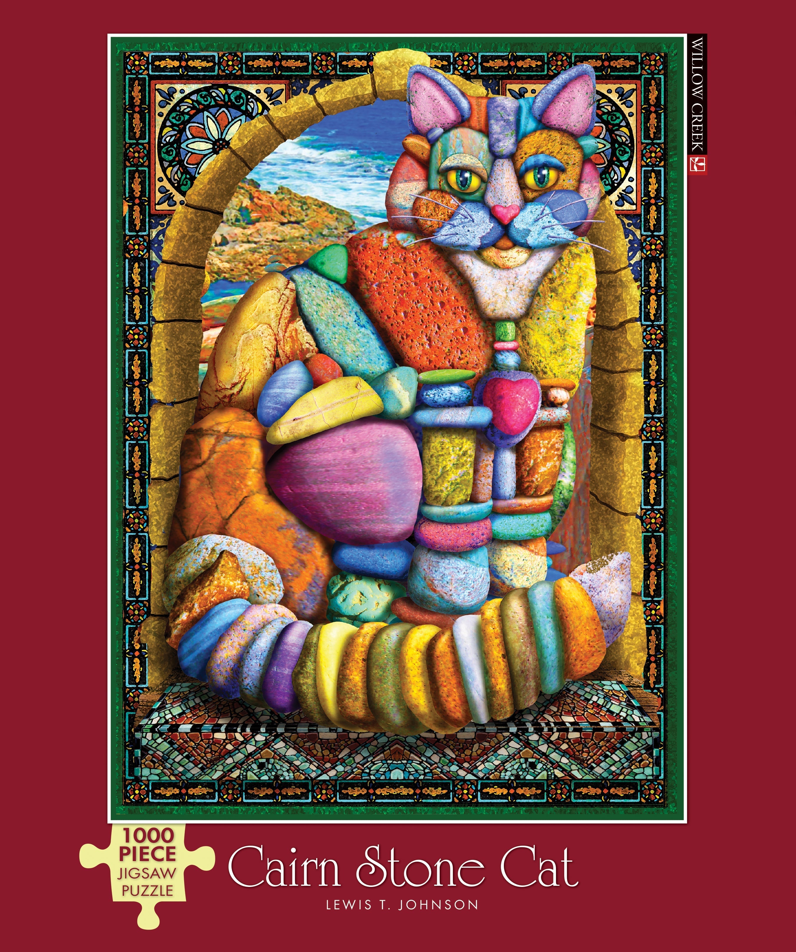 Cairn Stone Cat 1000 Piece - Jigsaw Puzzle