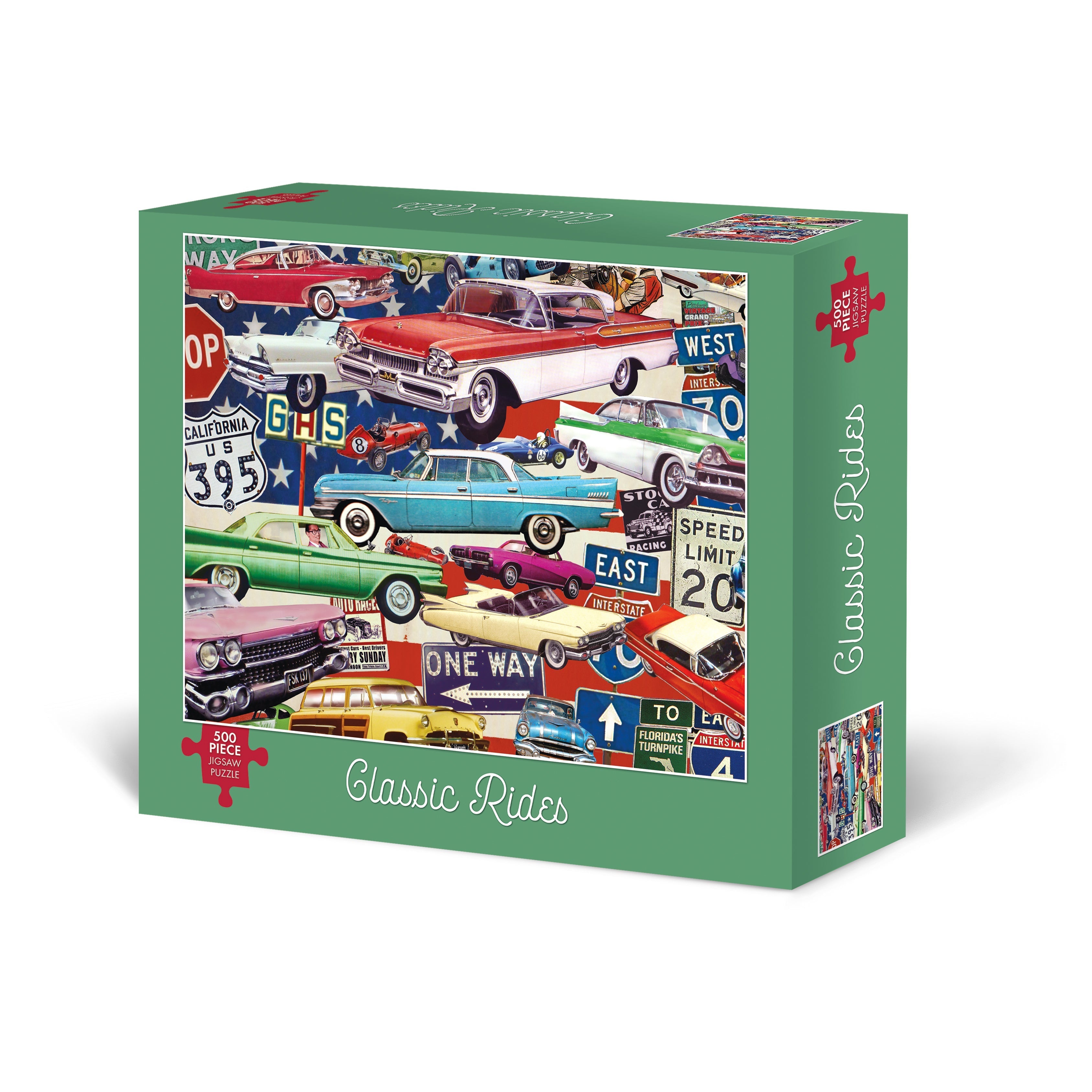 Classic Rides 500 Piece - Jigsaw Puzzle