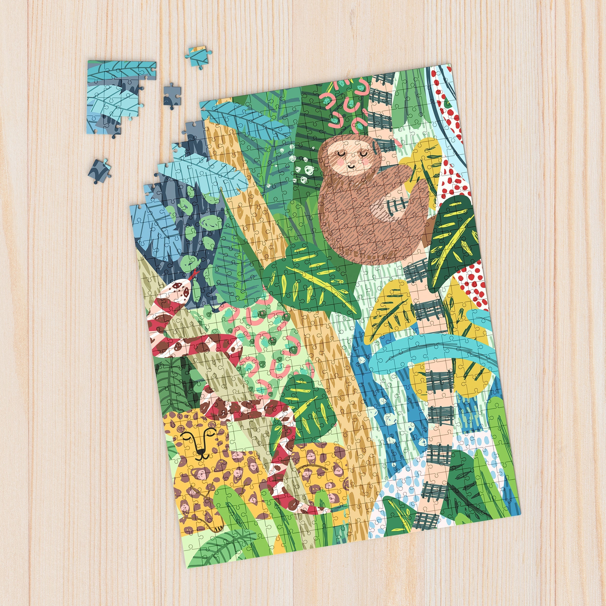 In The Jungle 500 Piece - Jigsaw Puzzle