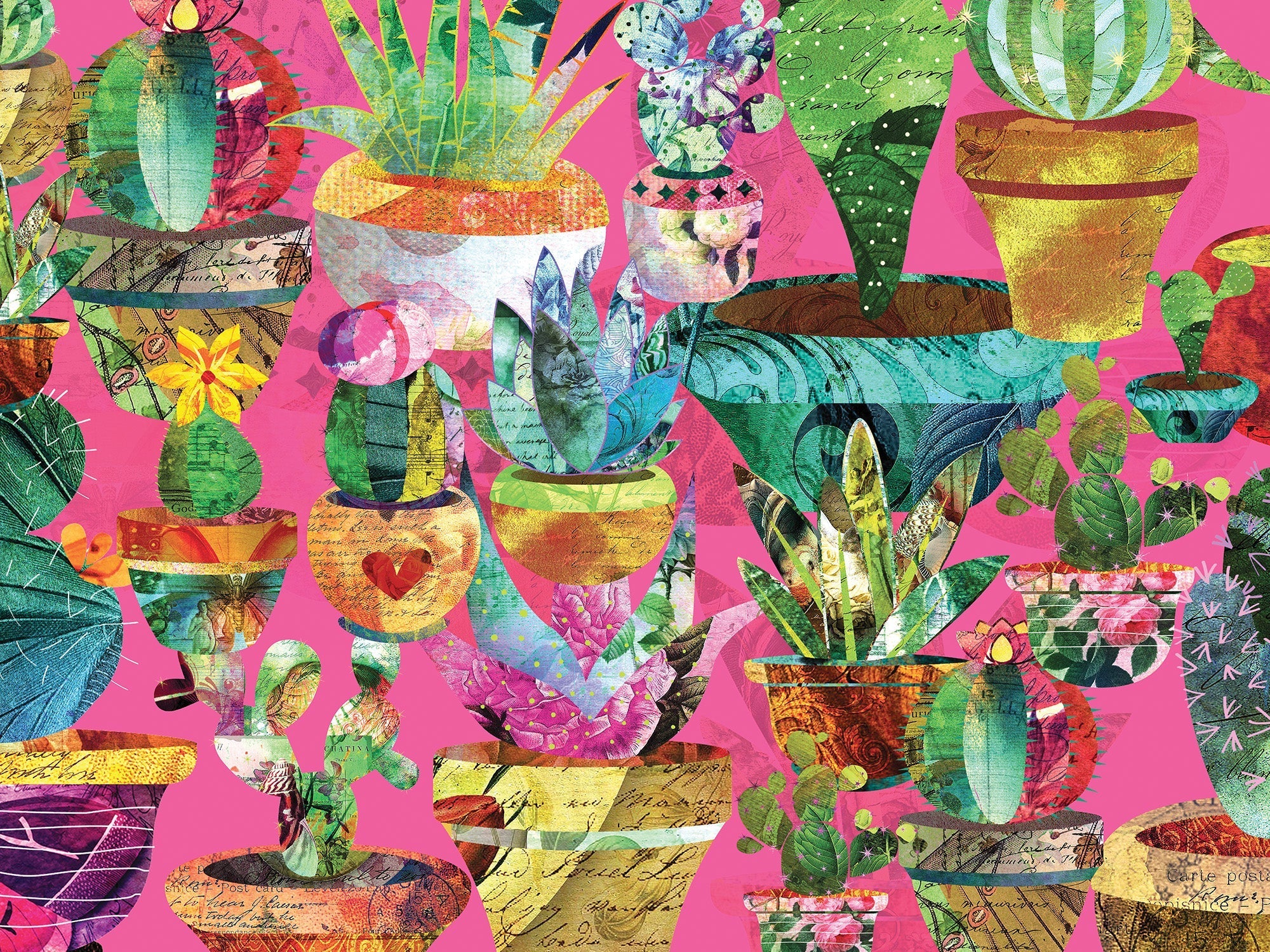 Potted Plants 500 Piece - Jigsaw Puzzle