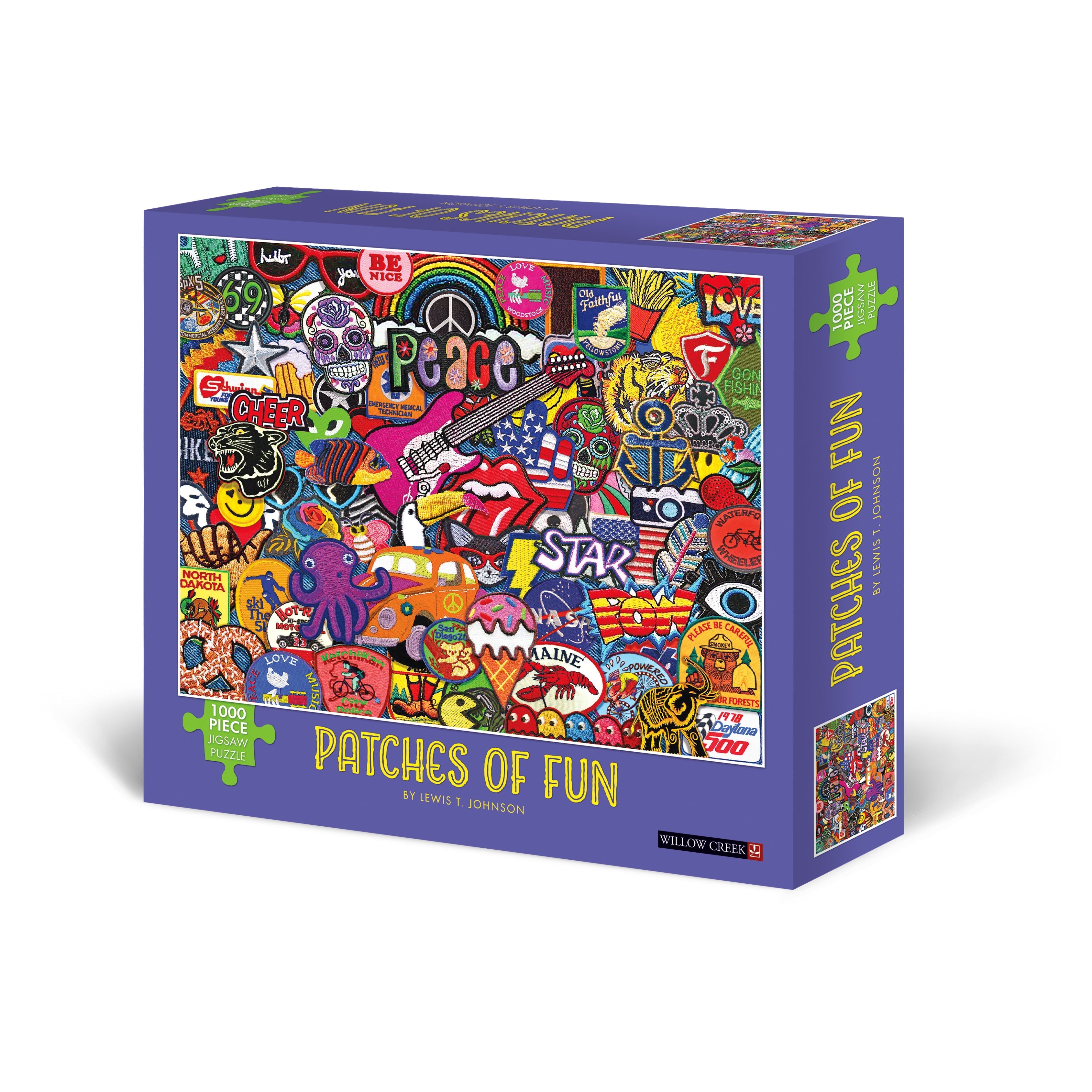 Patches of Fun 1000 Piece - Jigsaw Puzzle