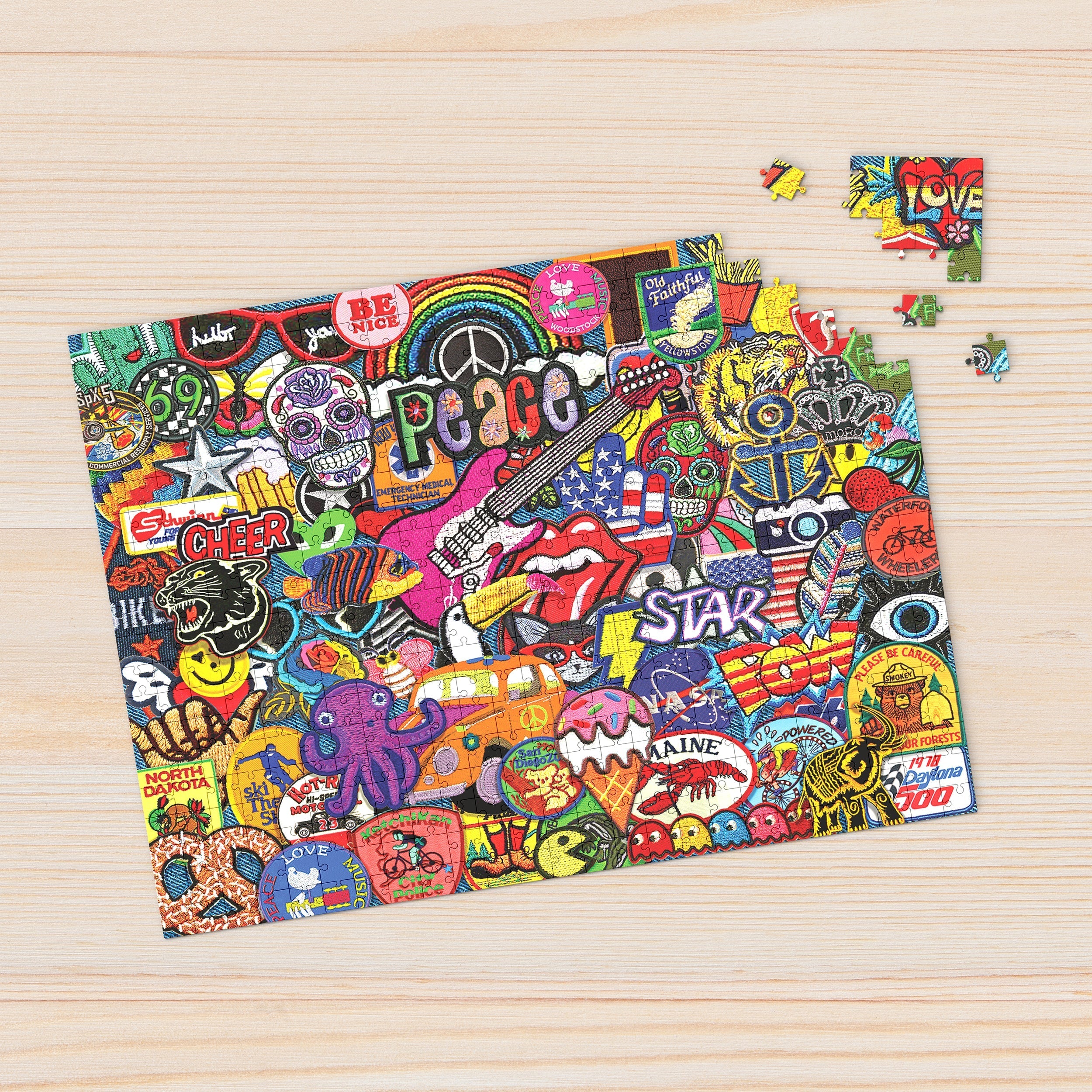 Patches of Fun 1000 Piece - Jigsaw Puzzle