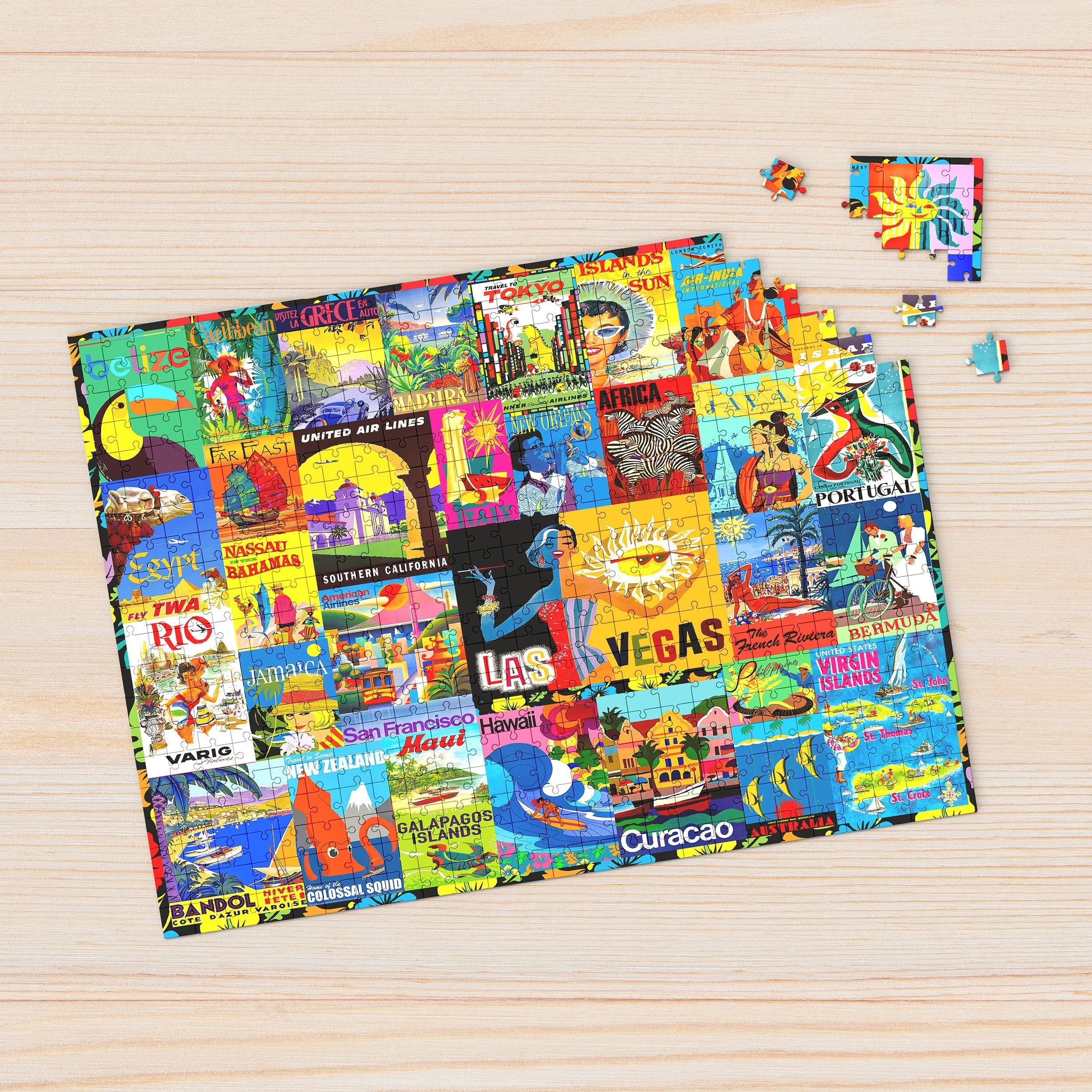 Exotic Travels 1000 Piece - Jigsaw Puzzle