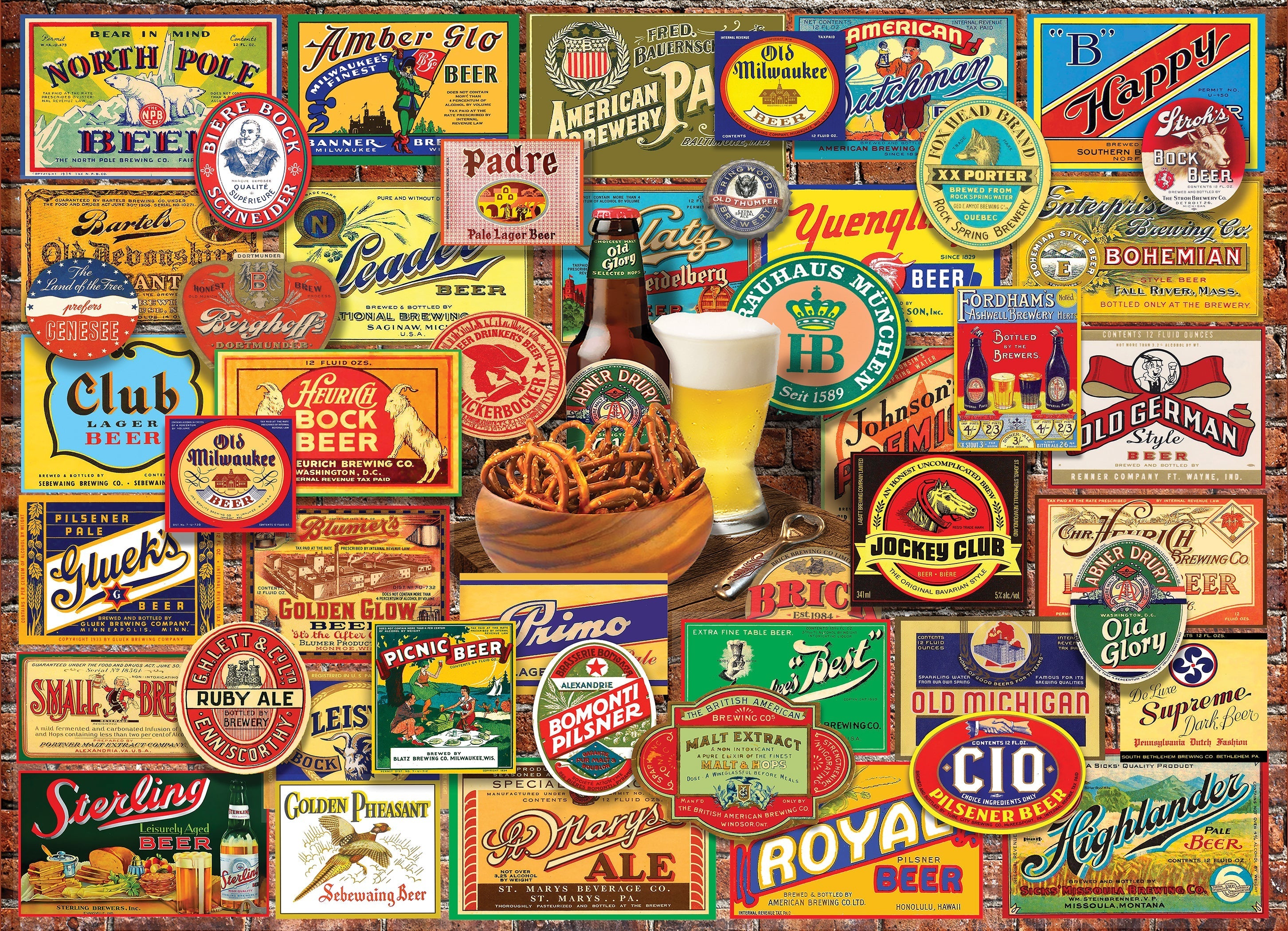 Beer Fest 1000 Piece - Jigsaw Puzzle