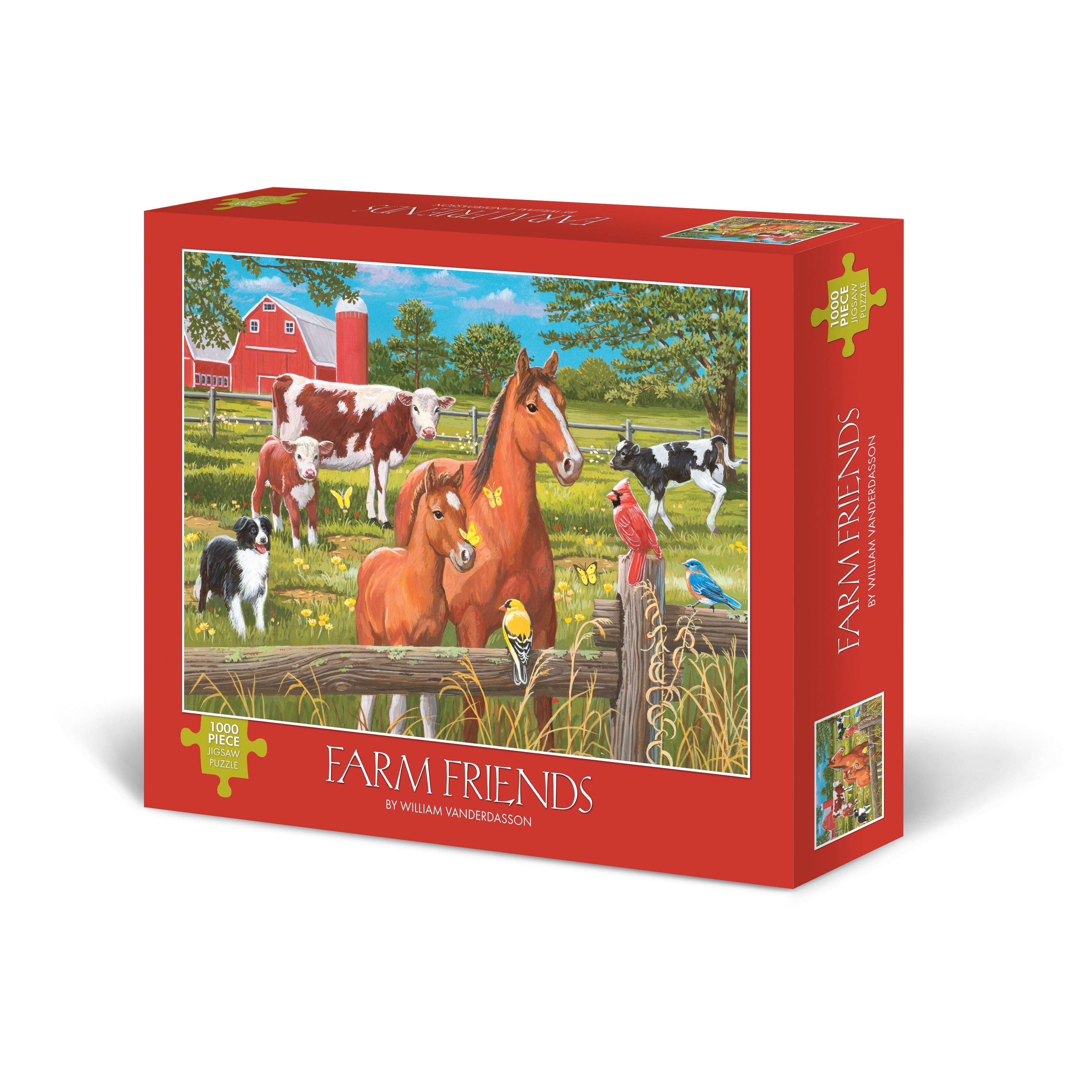 Farm Friends 1000 Piece - Jigsaw Puzzle